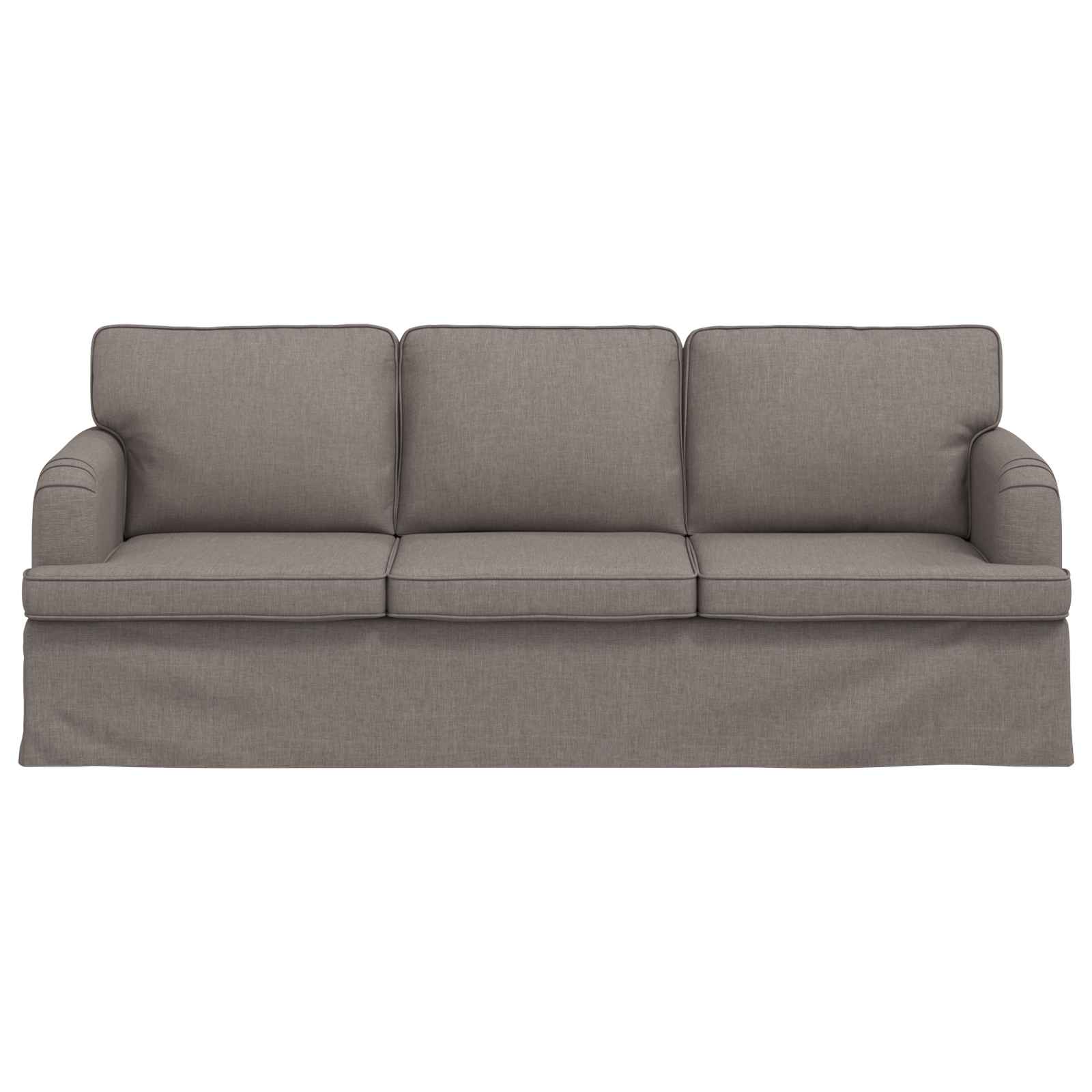 Canapé 180cm Taupe Métал - XIOS