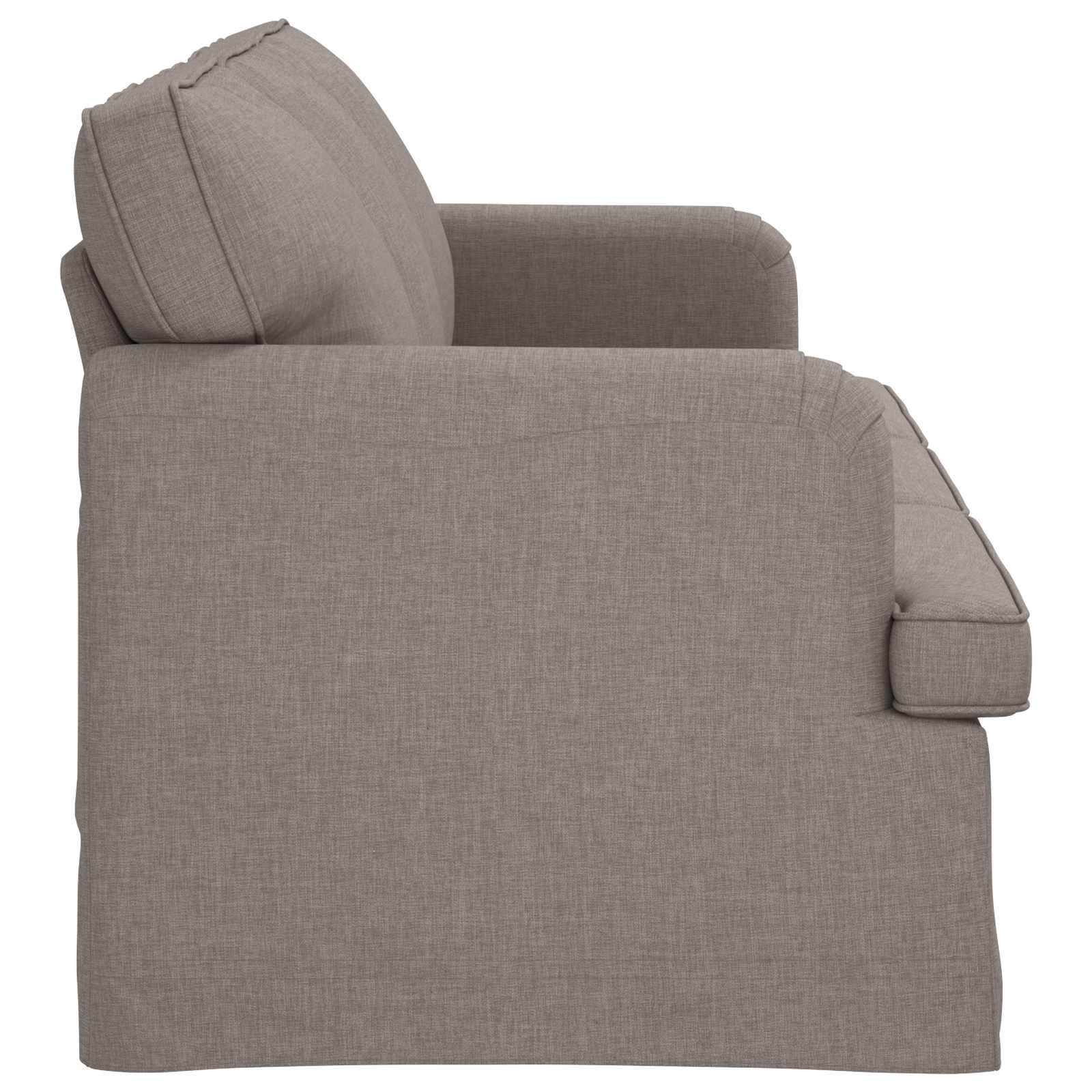 Canapé 180cm Taupe Métал - XIOS