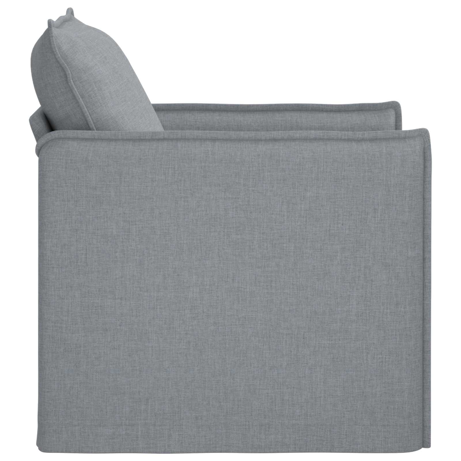 Canapé 60cm Gris clair Métал - XIOS