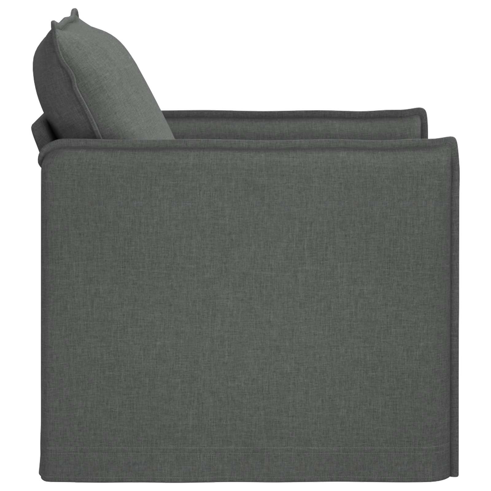 Canapé 60cm Gris foncé Métал - XIOS