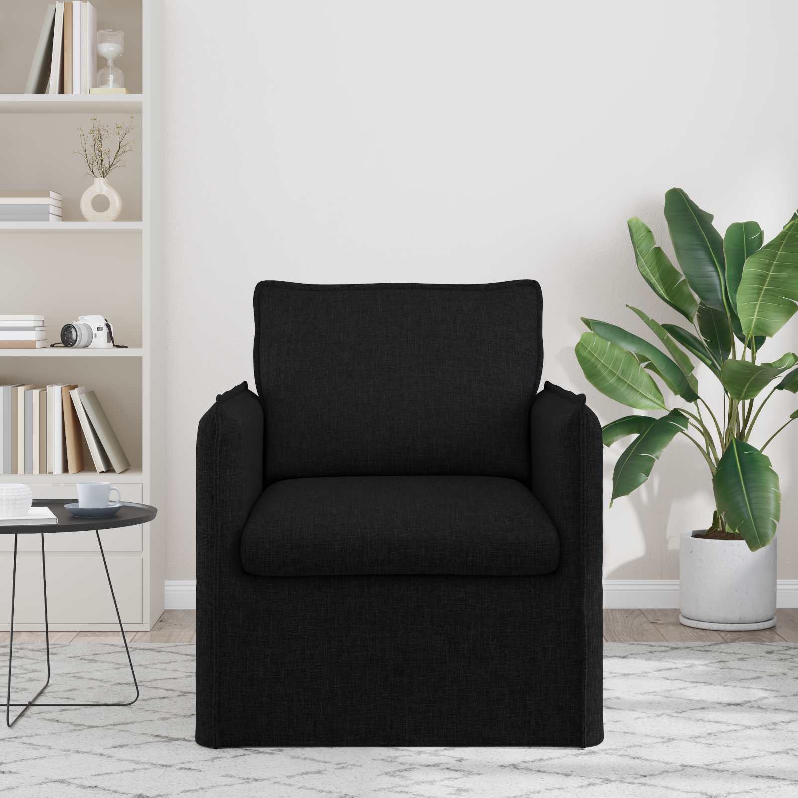 Canapé 60cm Noir Métал - XIOS