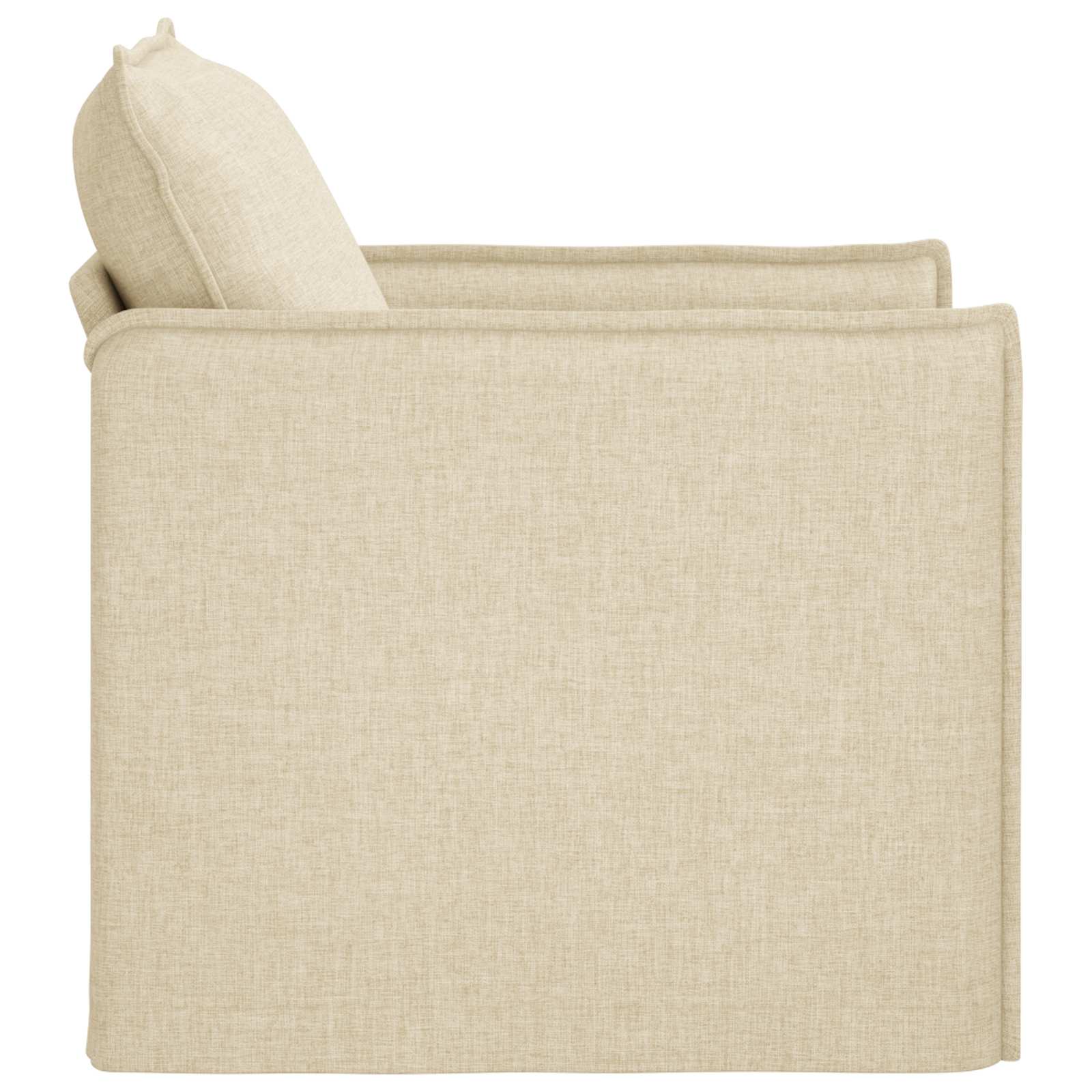 Canapé 60cm Crème Métал - XIOS
