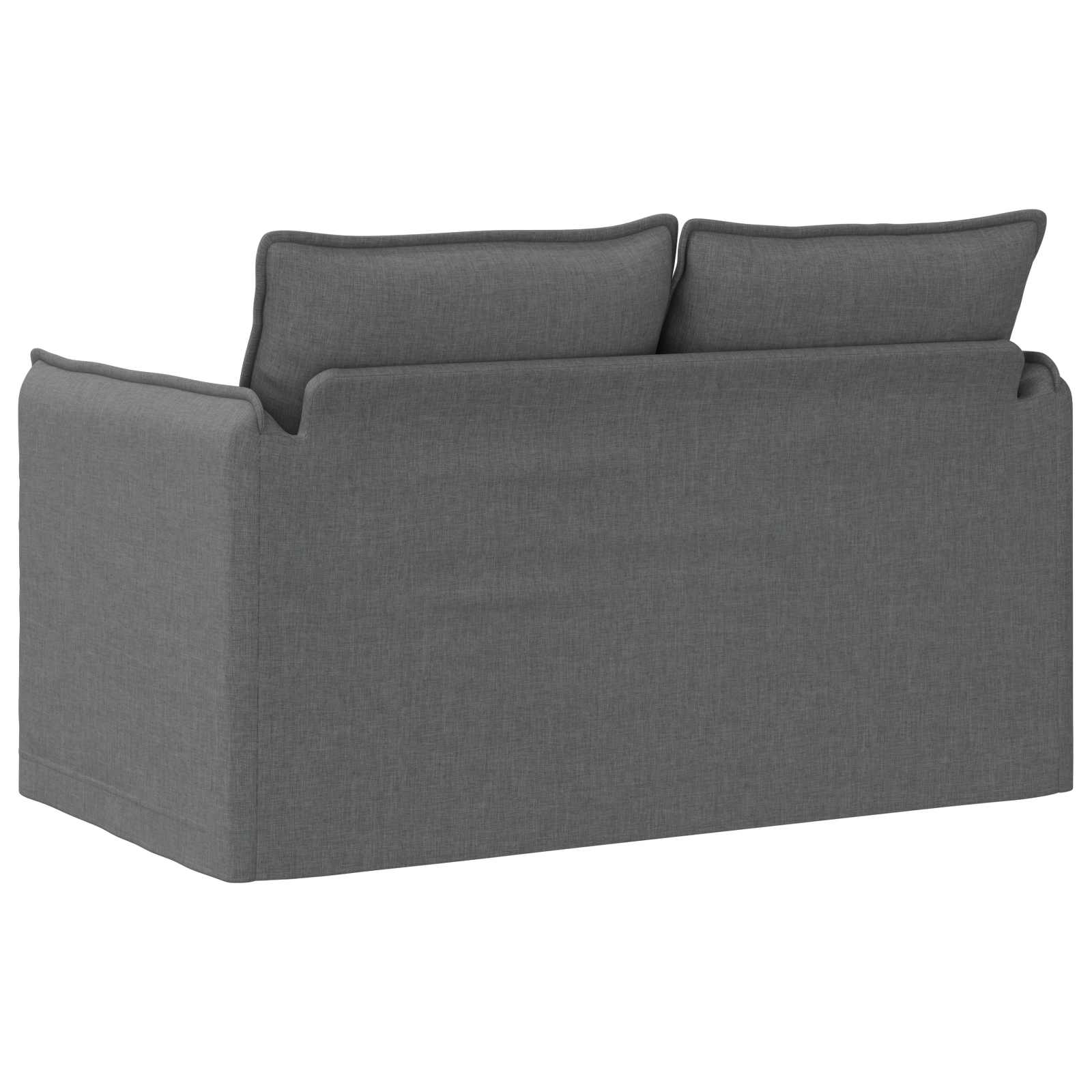 Canapé 120cm Gris foncé Métал - XIOS