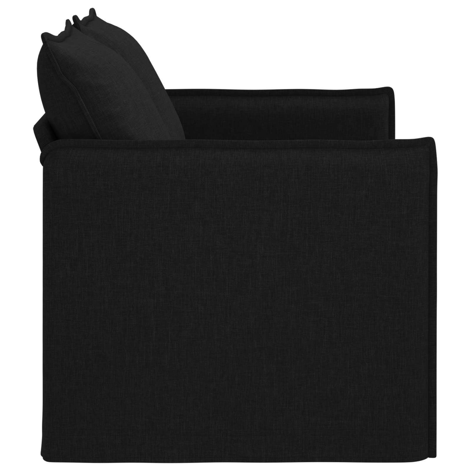 Canapé 120cm Noir Métал - XIOS
