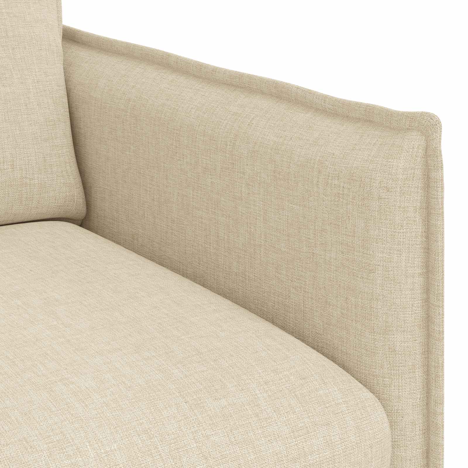 Canapé 120cm Crème Métал - XIOS