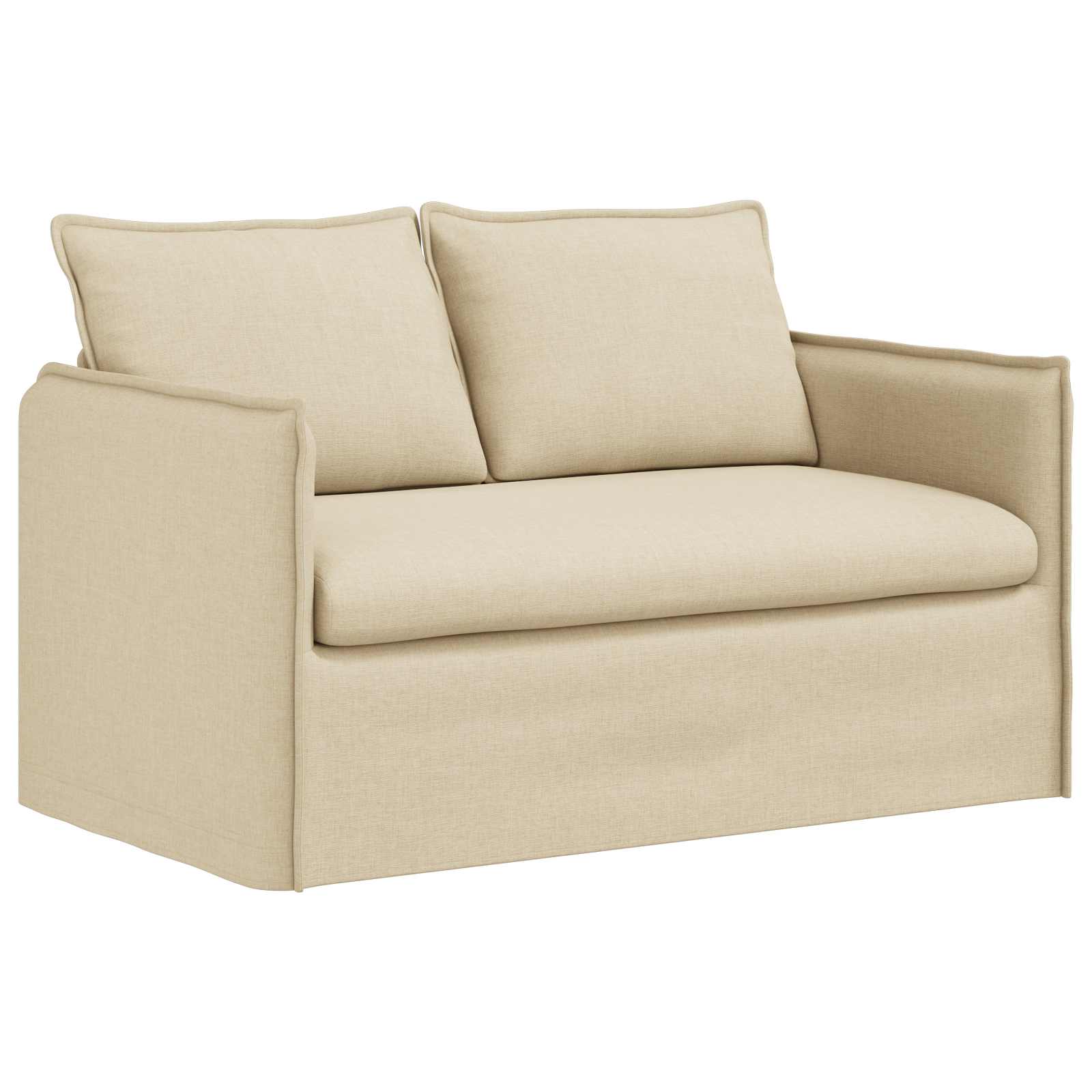 Canapé 120cm Crème Métал - XIOS