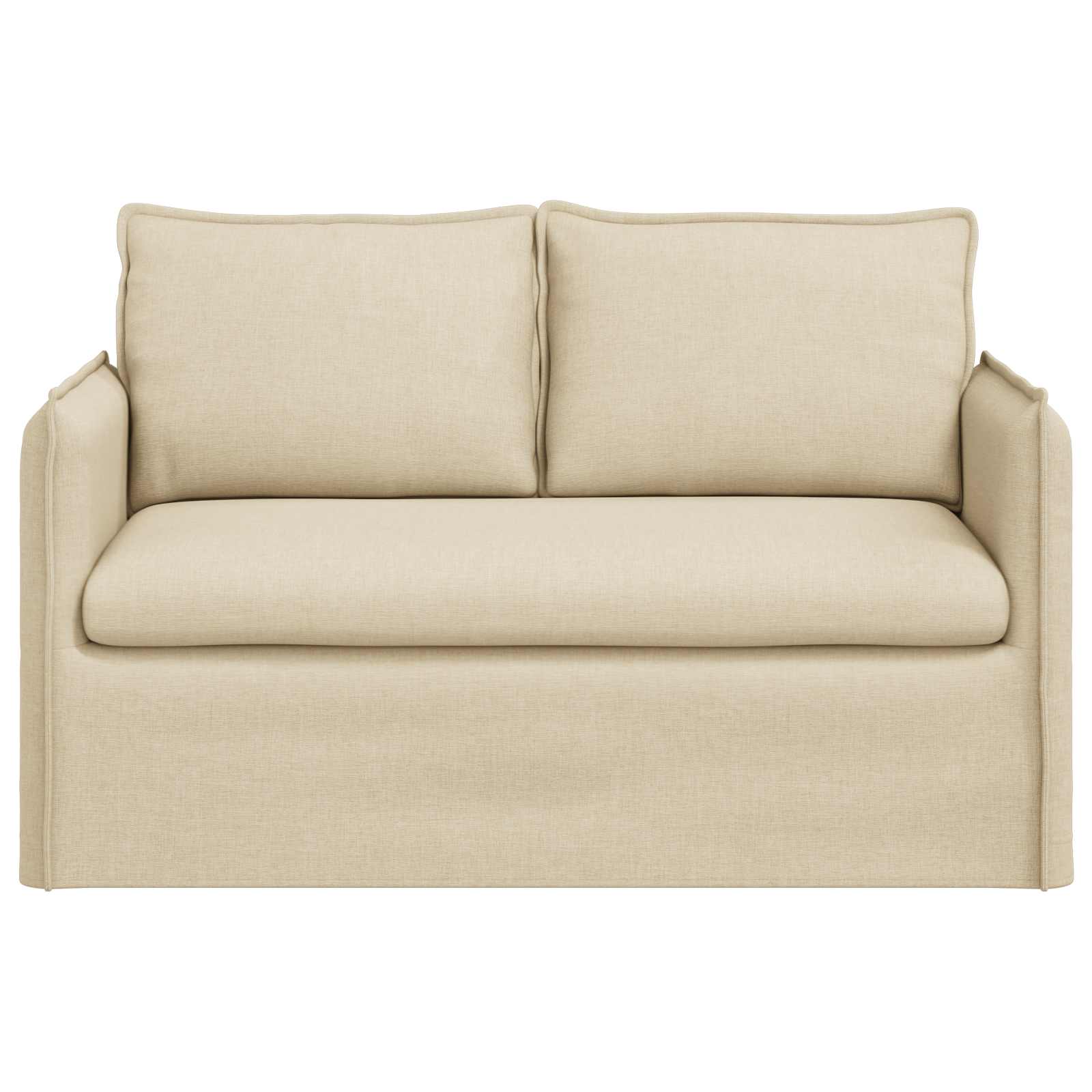 Canapé 120cm Crème Métал - XIOS
