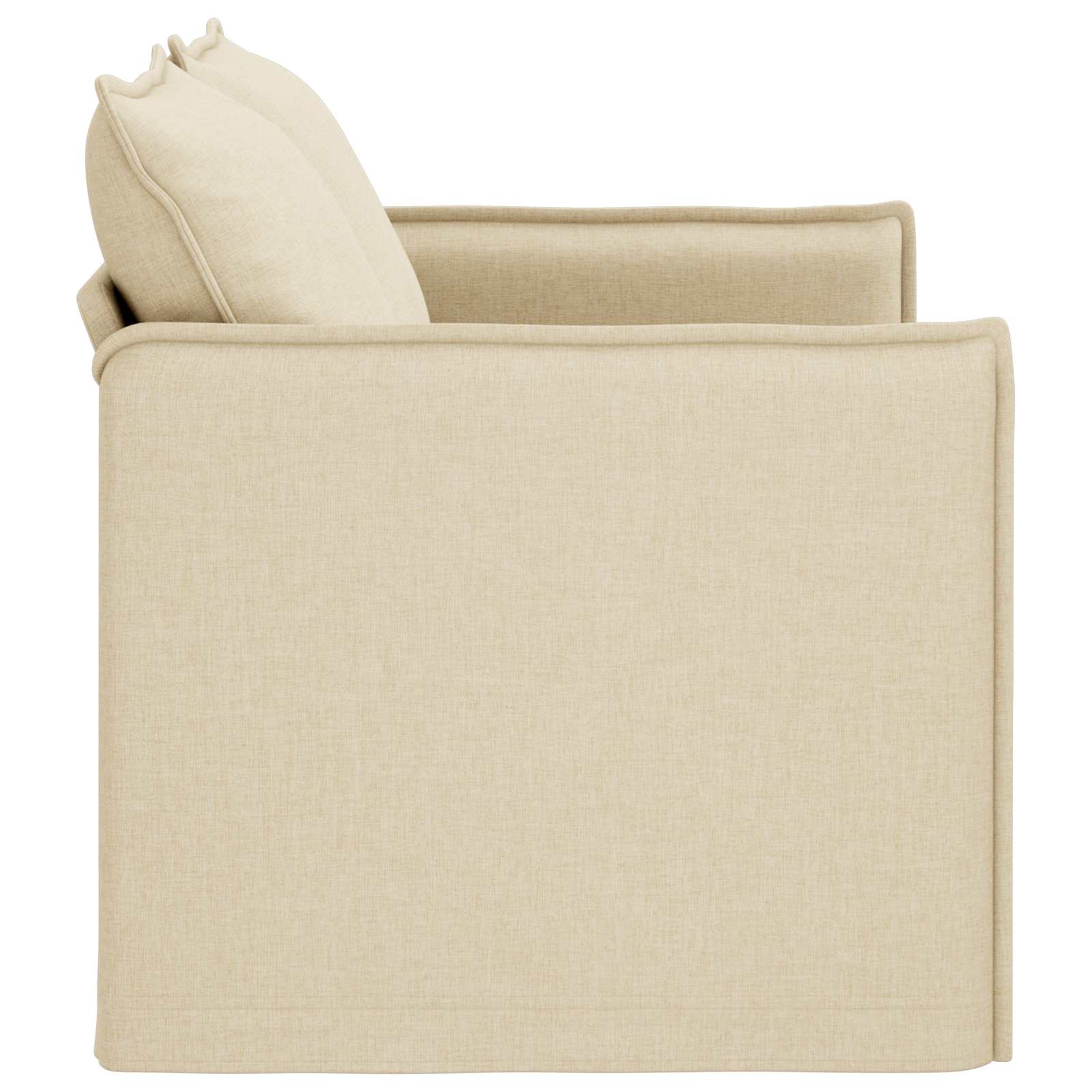 Canapé 120cm Crème Métал - XIOS