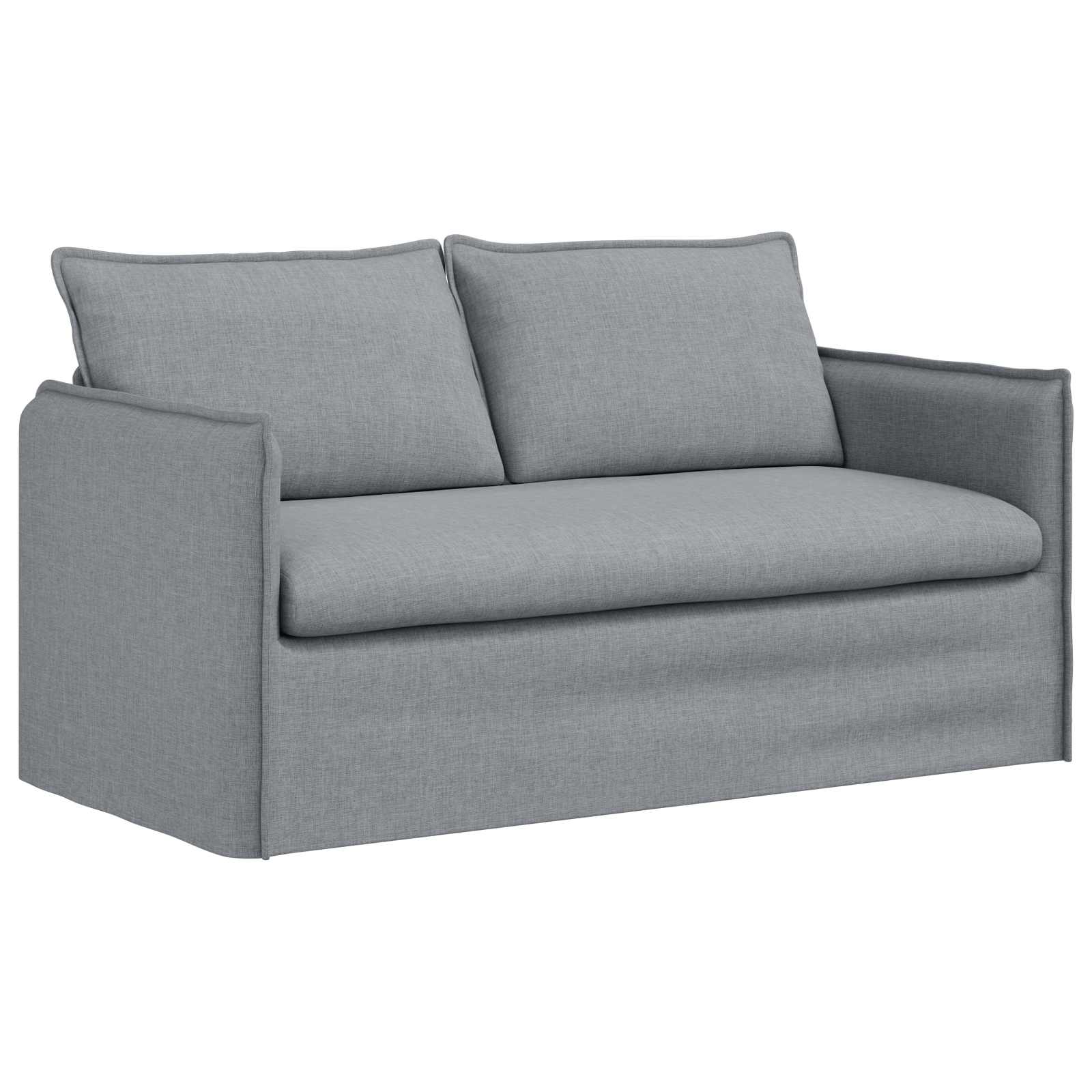 Canapé 140cm Gris clair Métал - XIOS