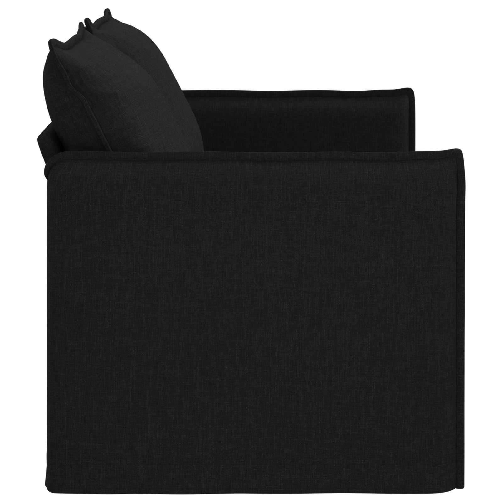 Canapé 140cm Noir Métал - XIOS