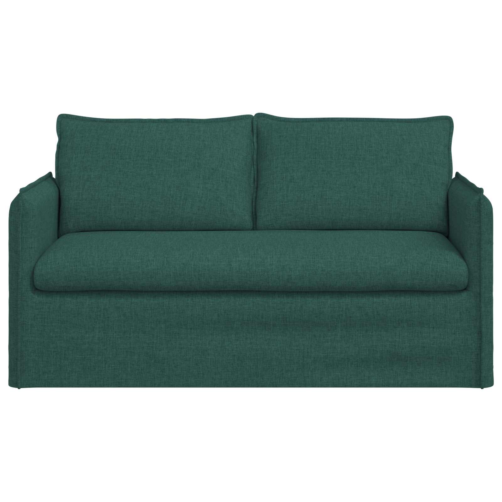 Canapé 140cm Vert foncé Métал - XIOS