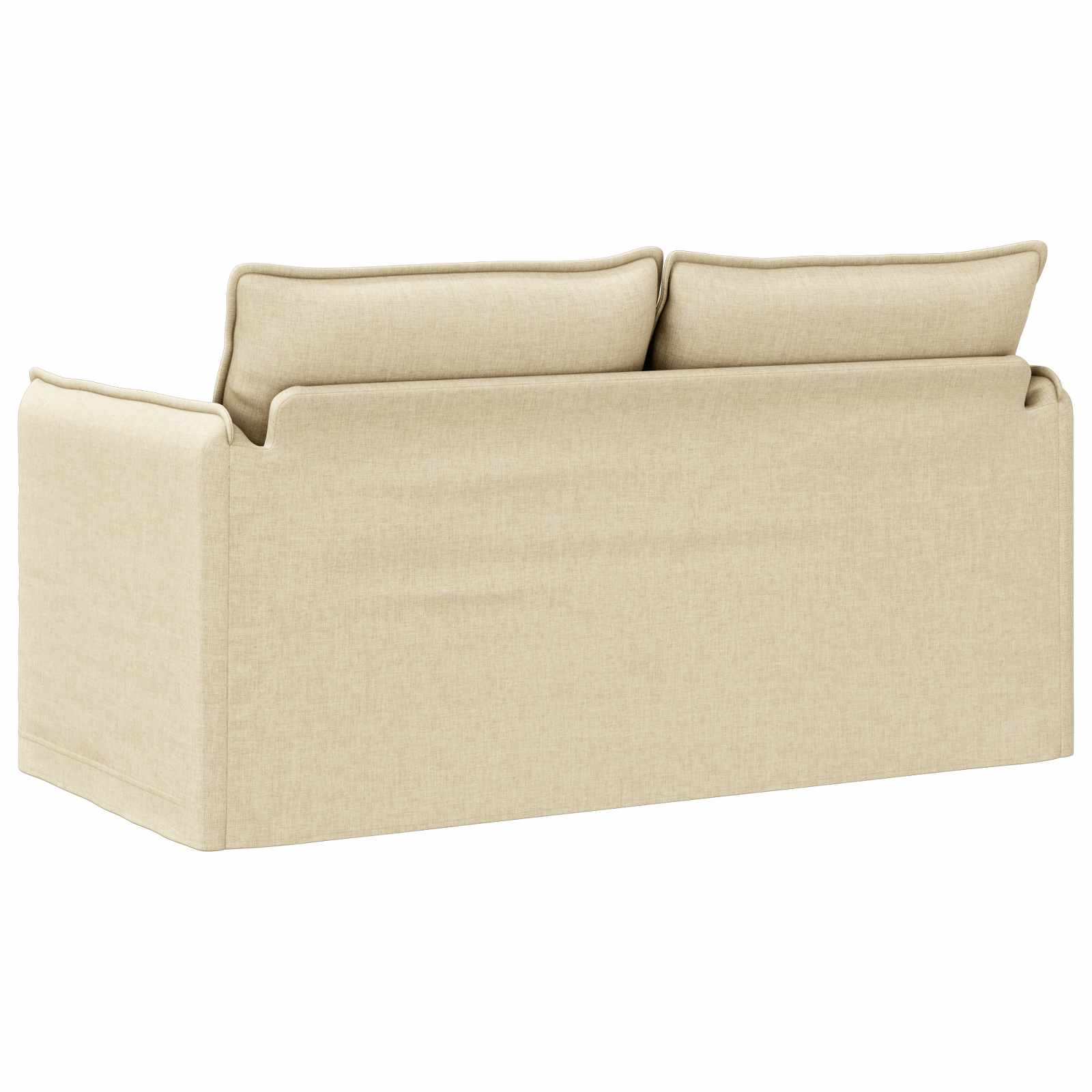 Canapé Crème 156 x 82 x 85 cm tissu