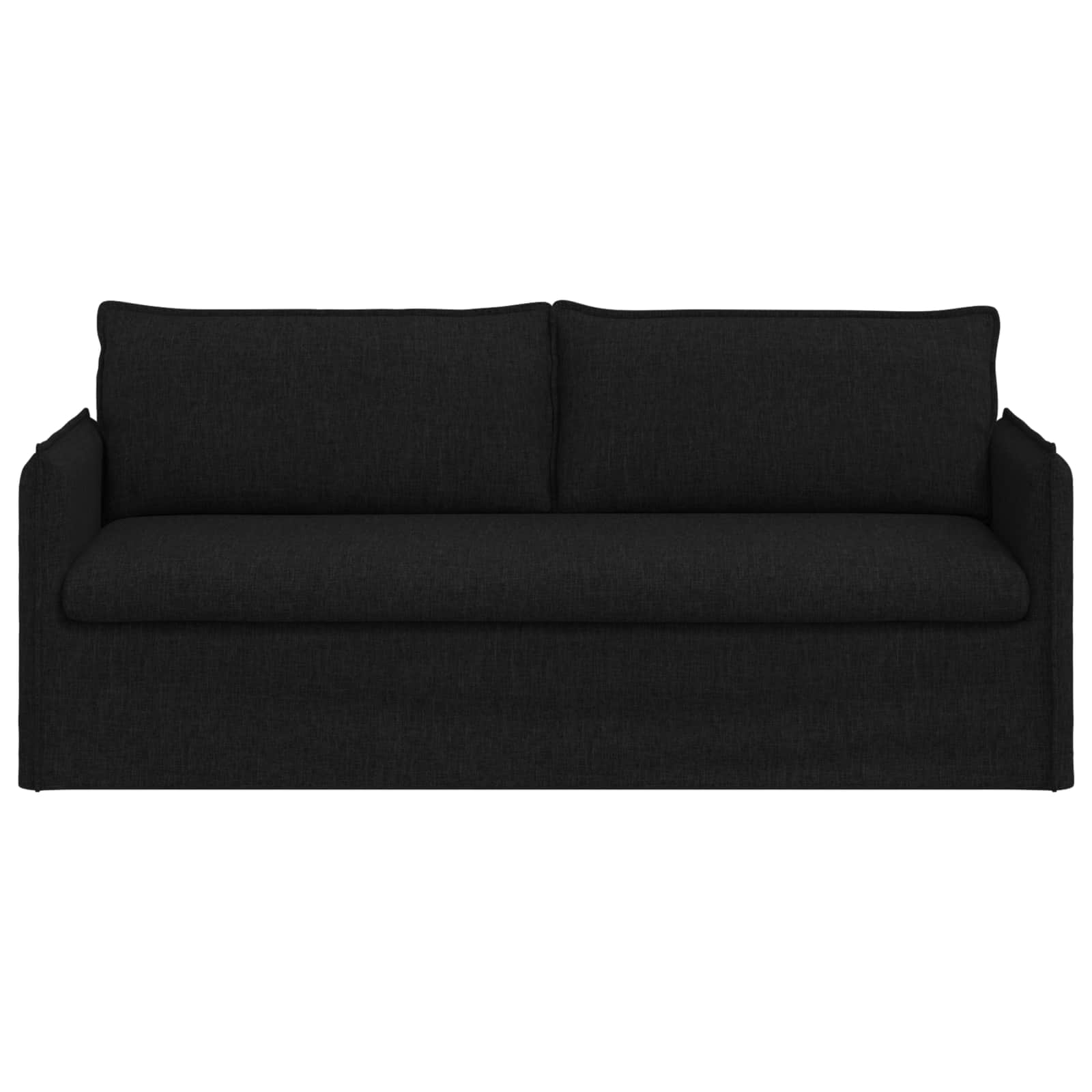 Canapé Noir 195 x 82 x 85 cm Métал - XIOS