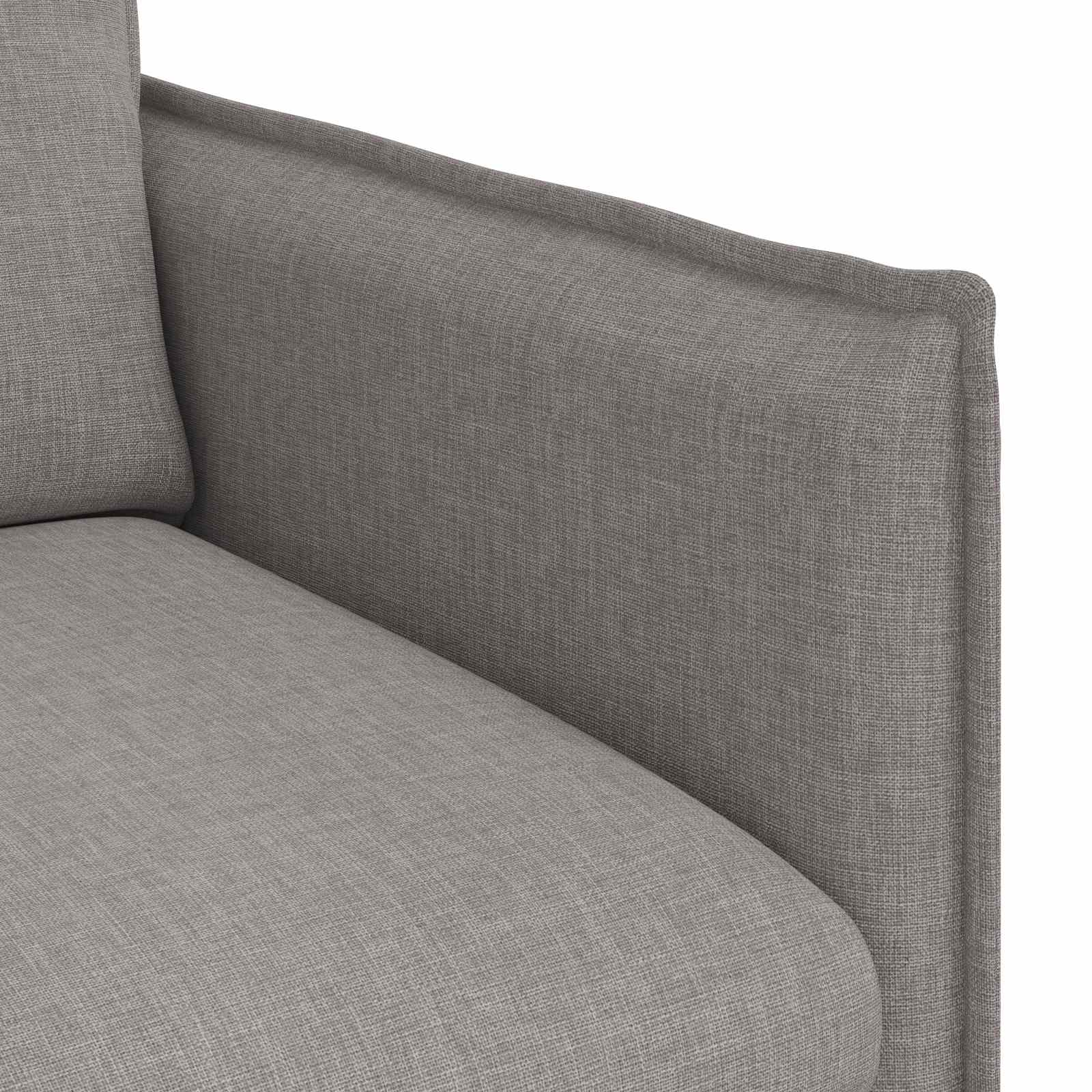 Canapé Taupe 195 x 82 x 85 cm Métал - XIOS