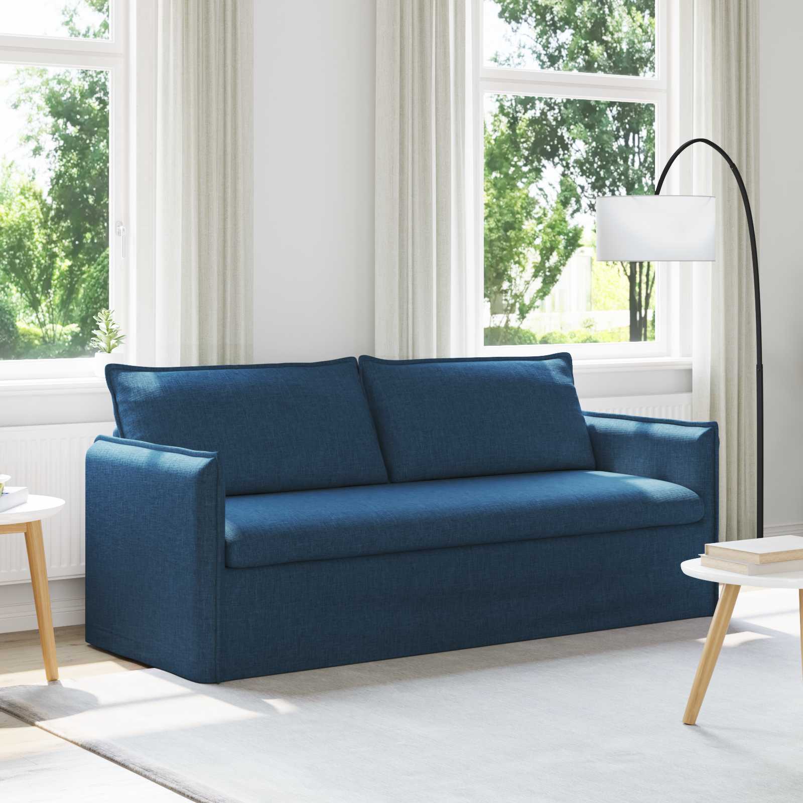 Canapé Bleu 195 x 82 x 85 cm Métал - XIOS