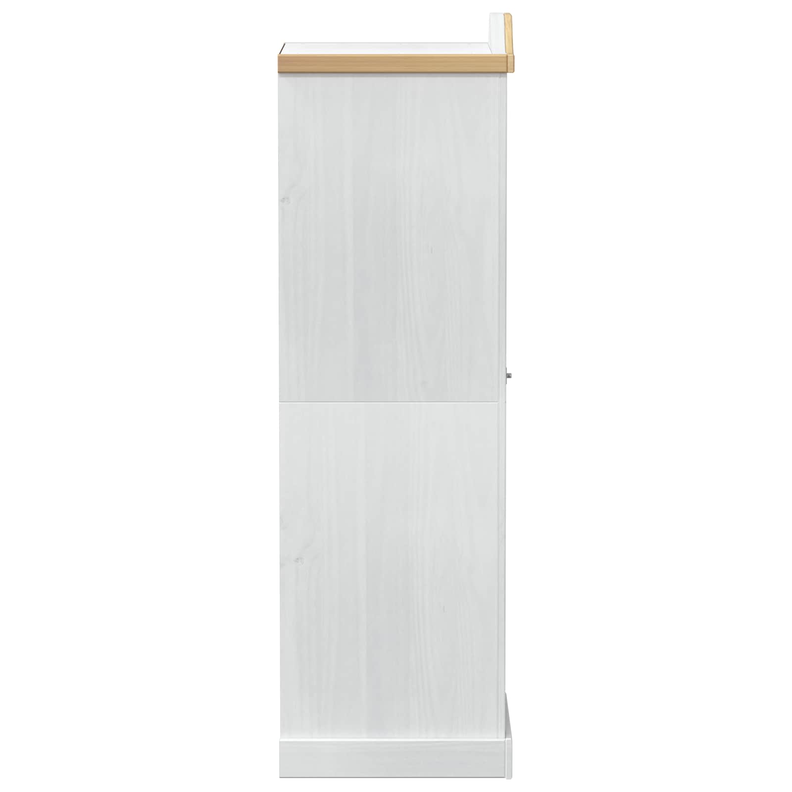 Armoires avec étagère Blanc 55 x 52 x 170 cm Pin massif - XIOS