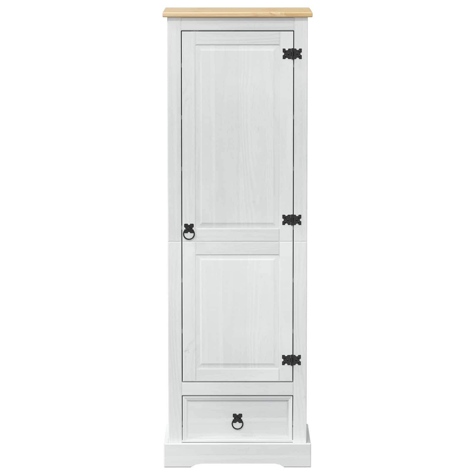 Armoires avec tiroir Blanc 55 x 38 x 170 cm Pin massif - XIOS