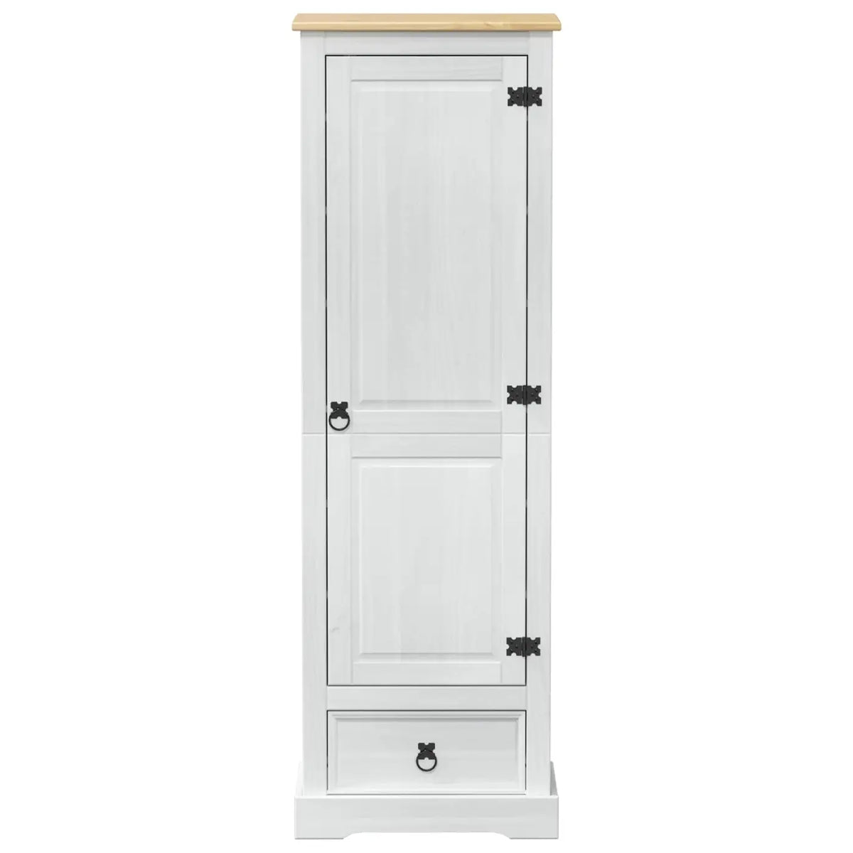 Armoires Blanc 55 x 38 x 170 cm Pin massif - XIOS
