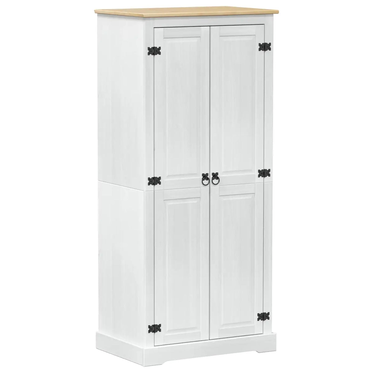 Armoires Blanc 76 x 50 x 170 cm Pin massif - XIOS