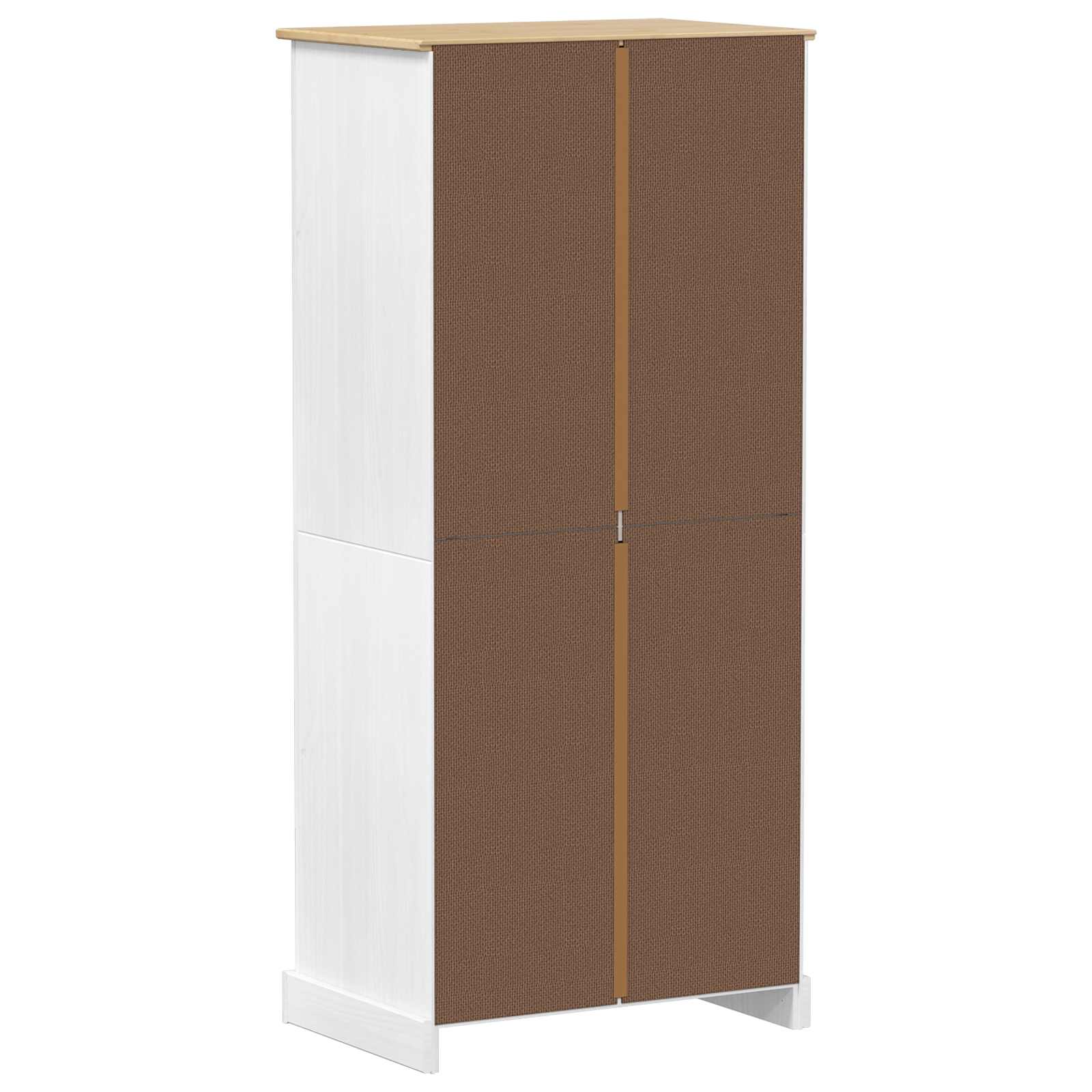 Armoires avec étagère Blanc 76 x 50 x 170 cm Pin massif - XIOS