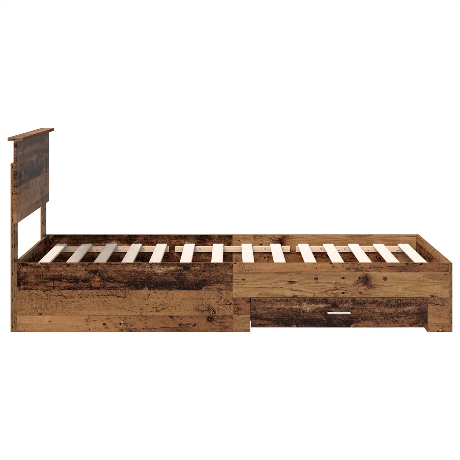 Cadre de lit Bois ancien 90 x 200 cm Bois d'ingénierie - XIOS