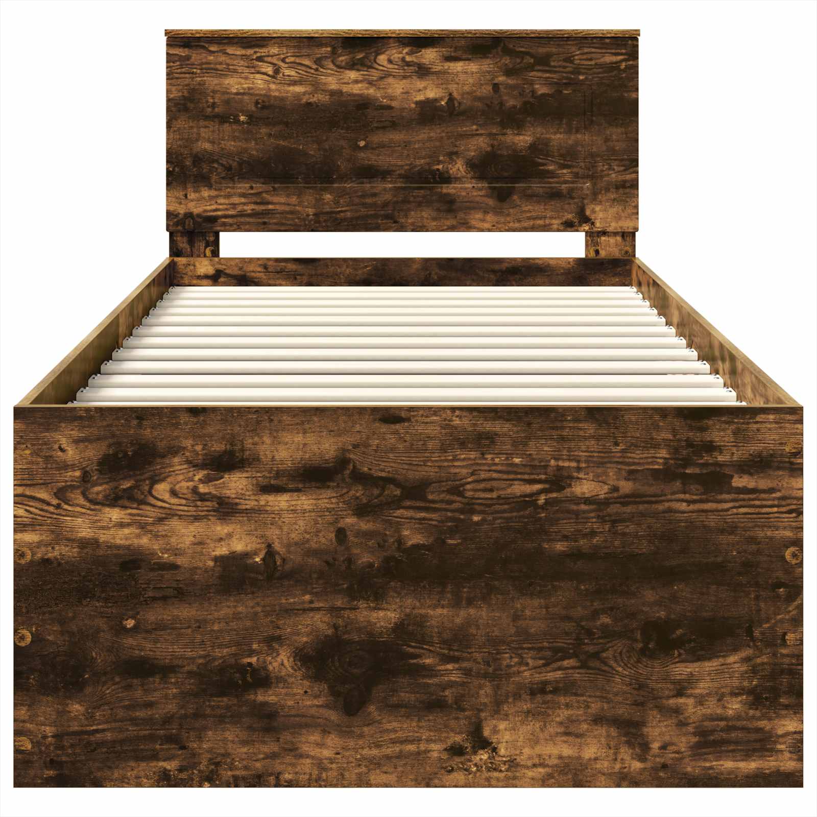 Cadre de lit Chêne fumé 75 x 190 cm Bois d'ingénierie - XIOS