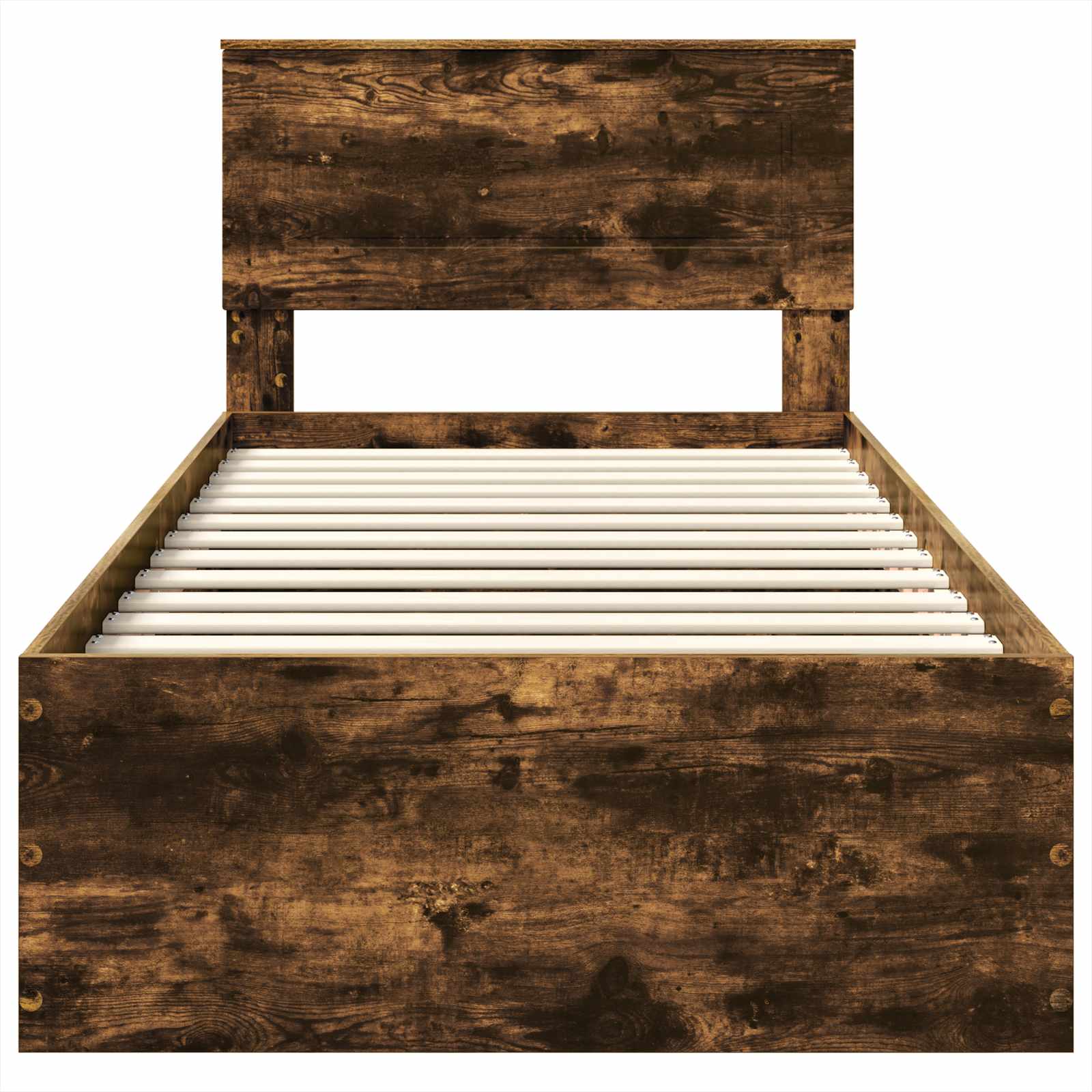 Cadre de lit Chêne fumé 90 x 190 cm Bois d'ingénierie - XIOS