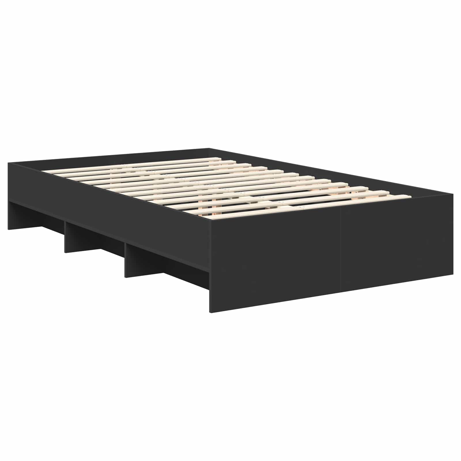 Cadre de lit Noir 120 x 123 cm Bois d'ingénierie - XIOS