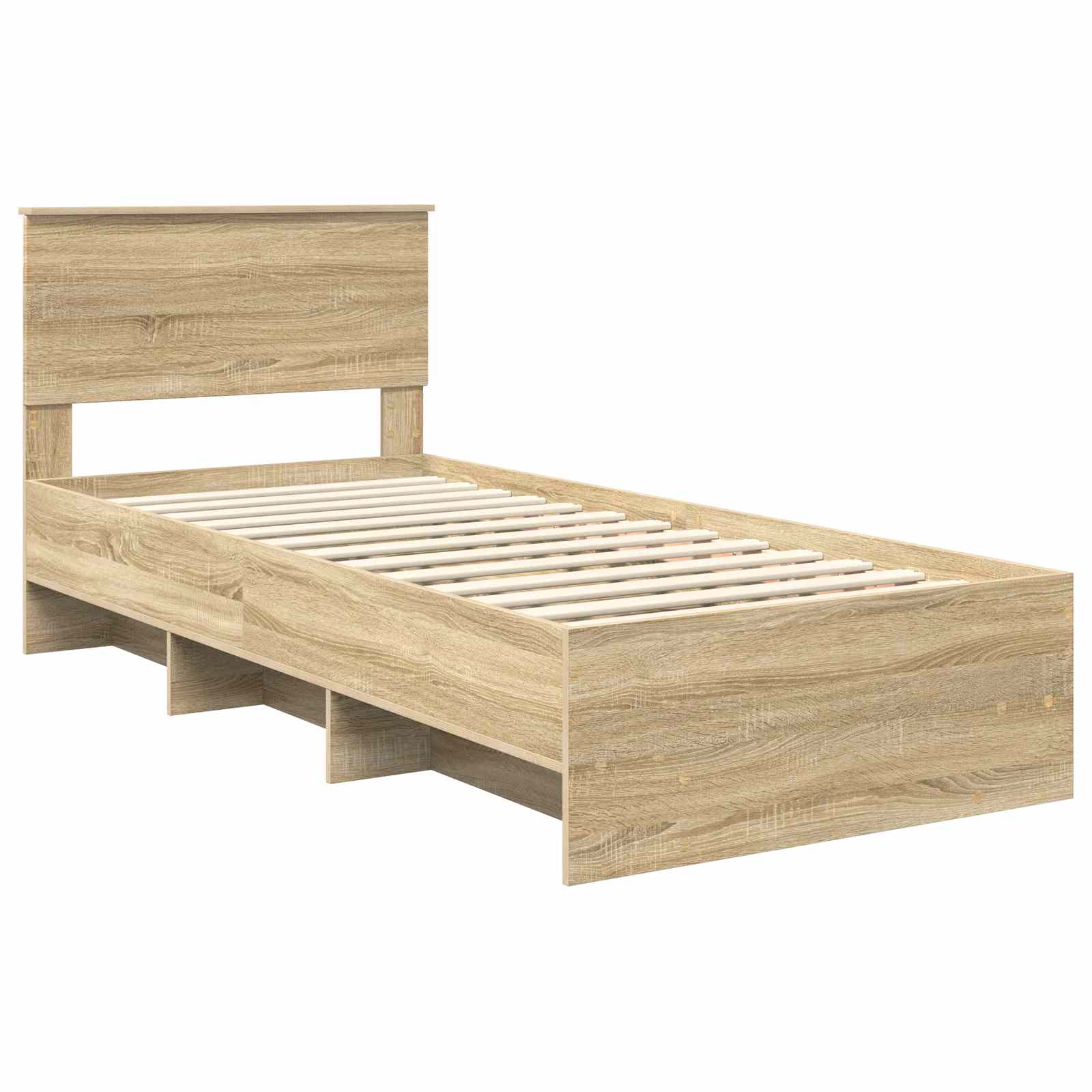 Cadre de lit Chêne Sonoma 80 x 200 cm Bois d'ingénierie - XIOS
