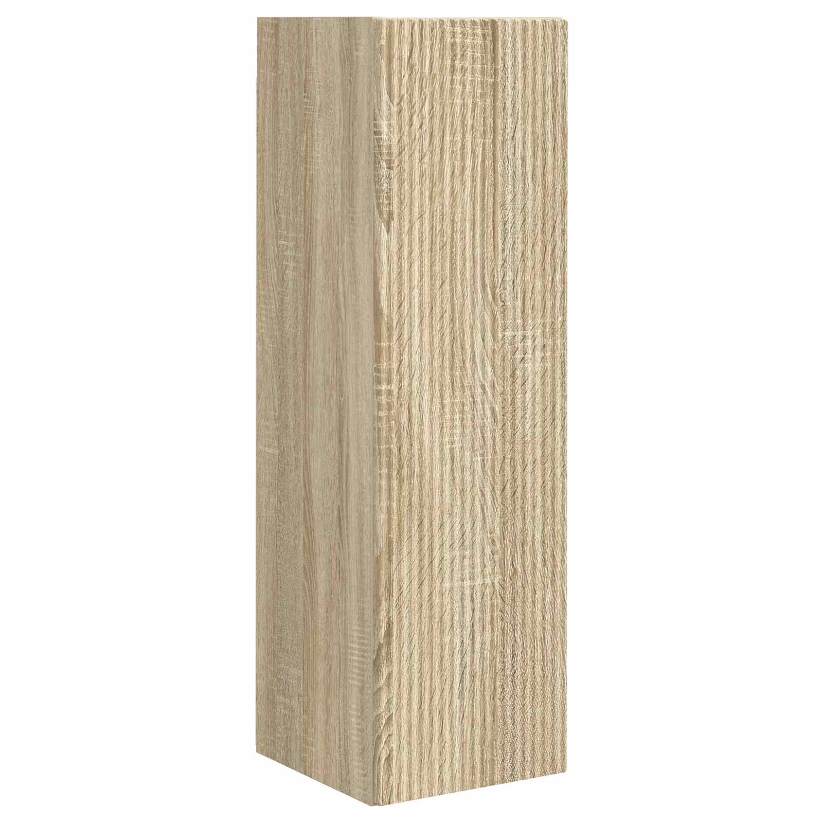 Ensemble de meuble TV mural 4 pc Chêne Sonoma Bois d'ingénierie