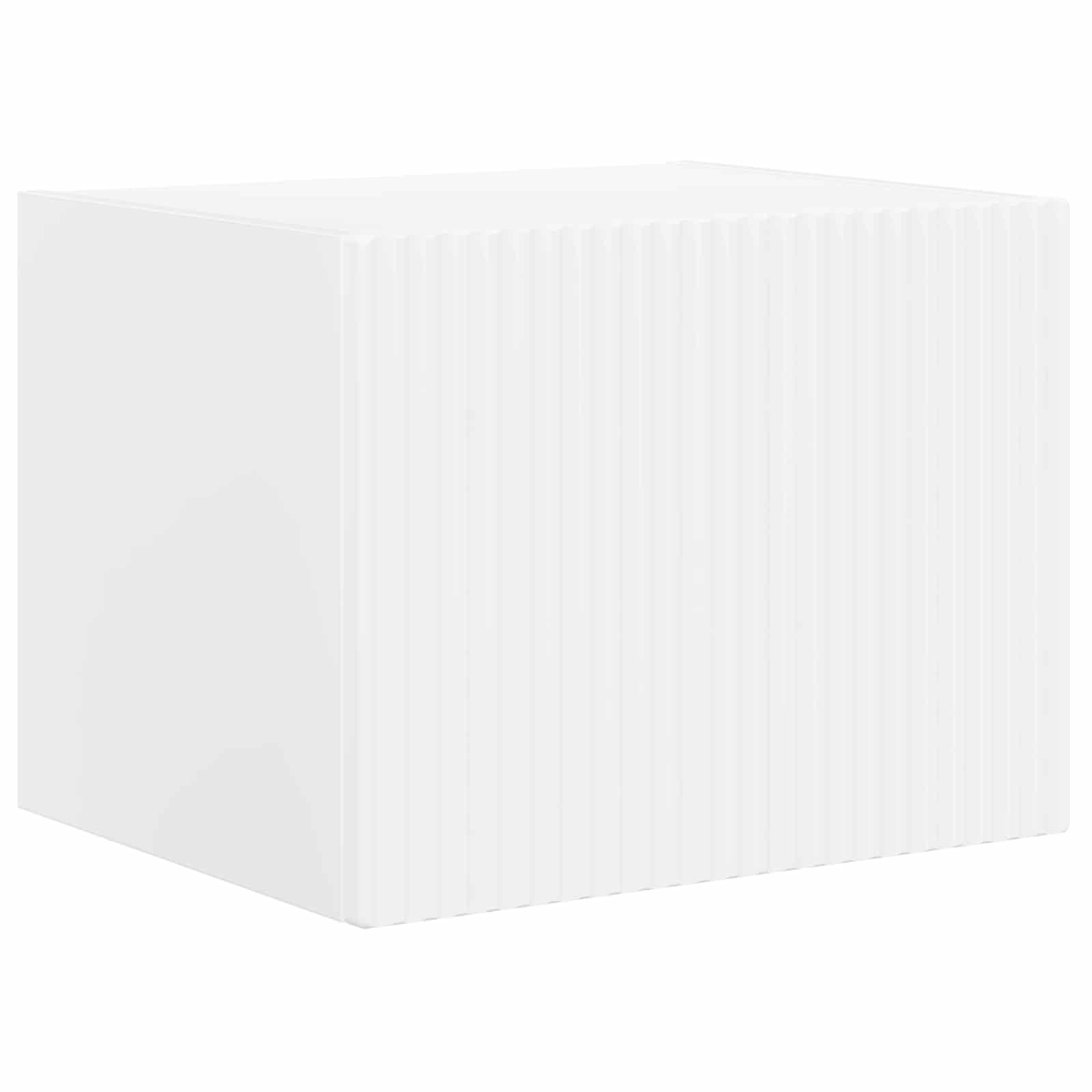 Ensemble de meuble TV mural 6 pc Blanc
