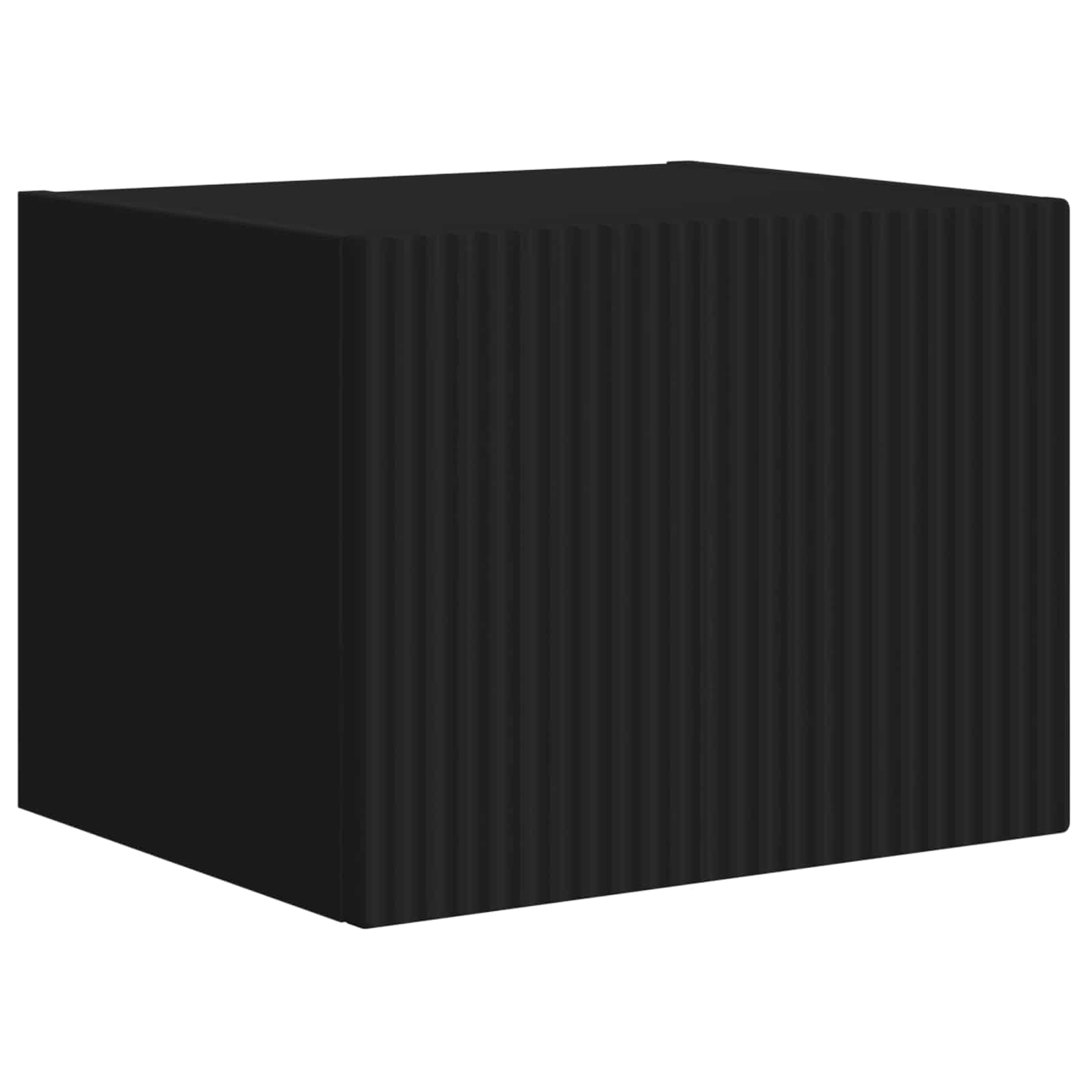 Ensemble de meuble TV mural 6 pc Noir
