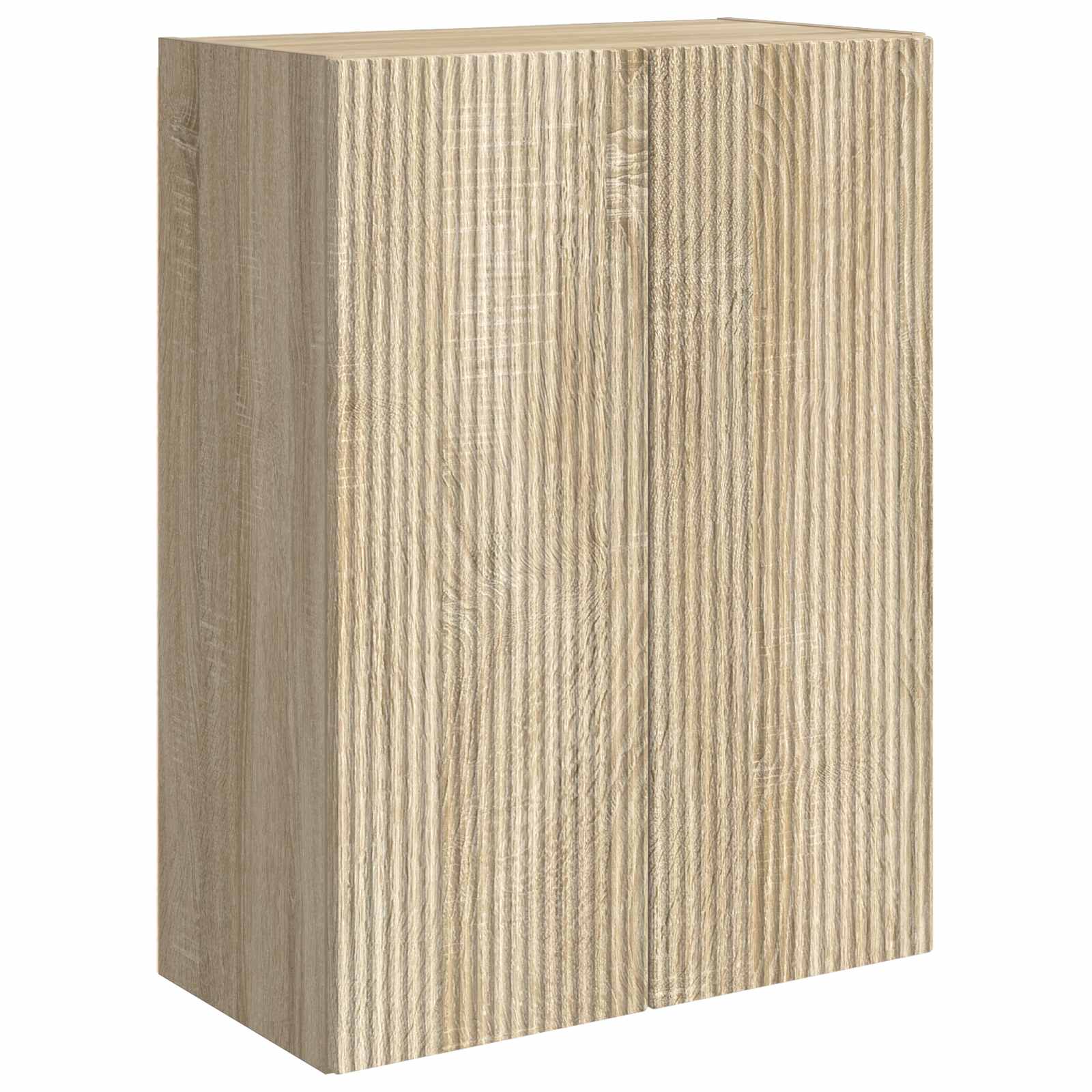 Ensemble de meuble TV mural 6 pc Chêne Sonoma
