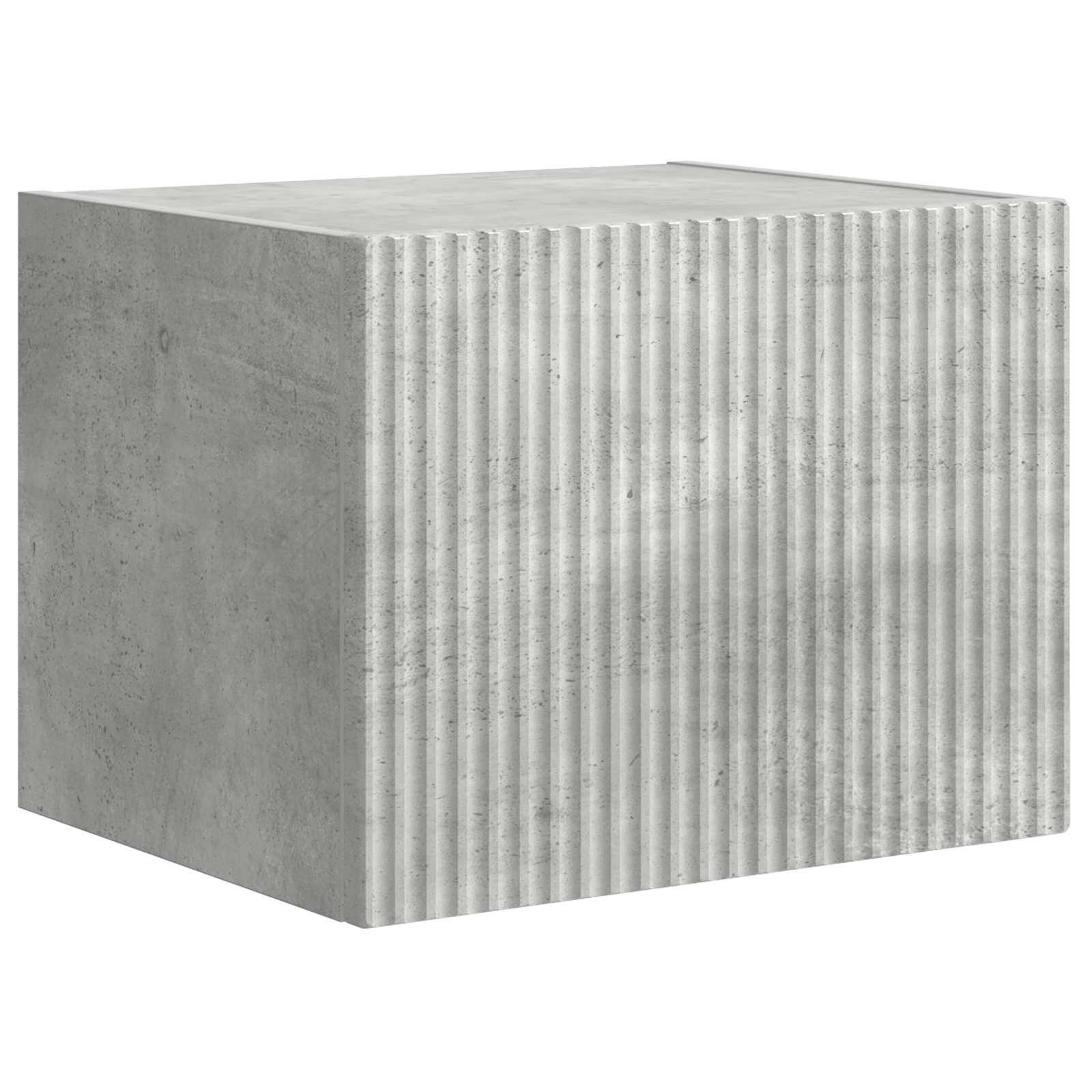 Ensemble de meuble TV mural Montage mural 6 pcs Gris béton - XIOS