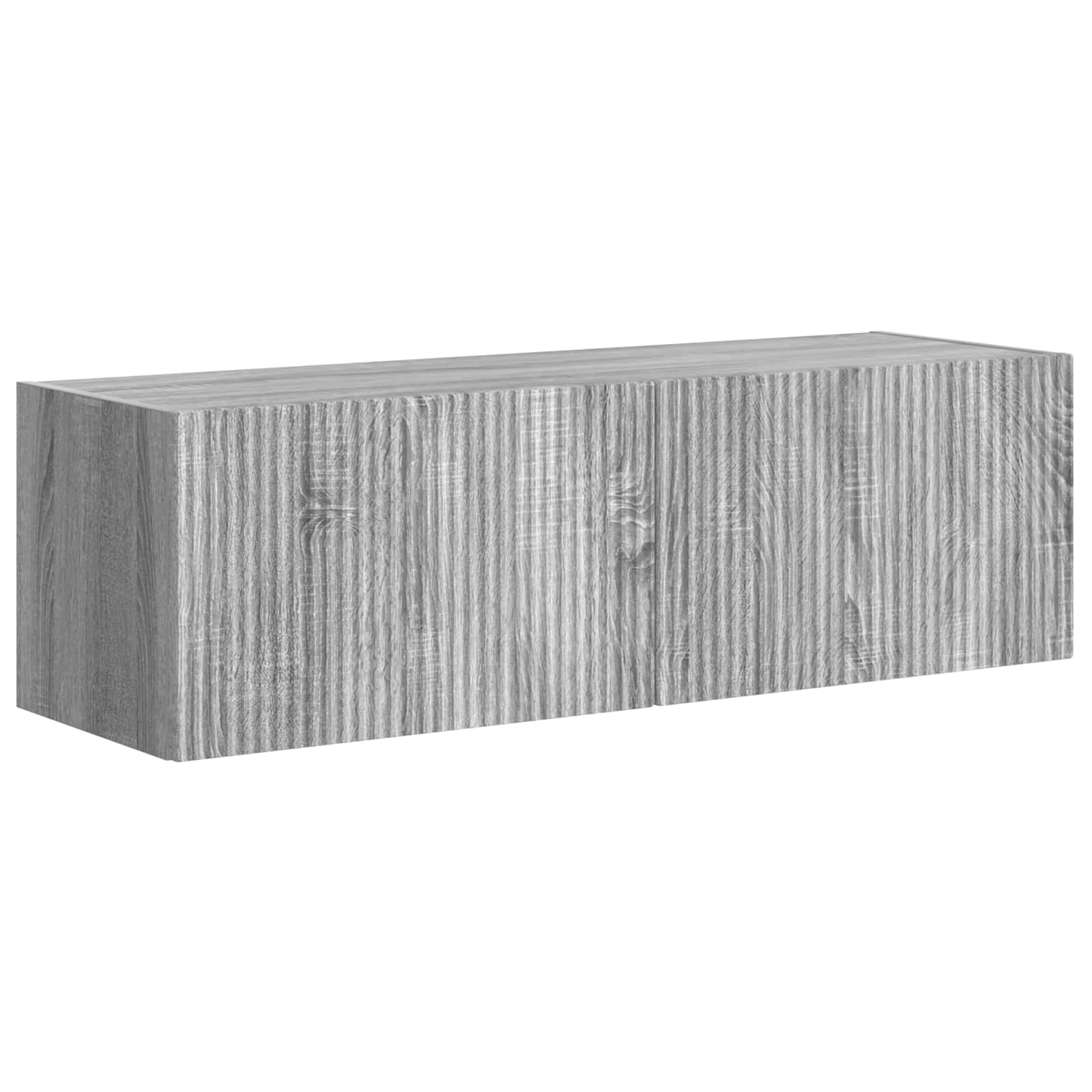 Ensemble de meuble TV mural Montage mural 6 pcs Gris Sonoma - XIOS