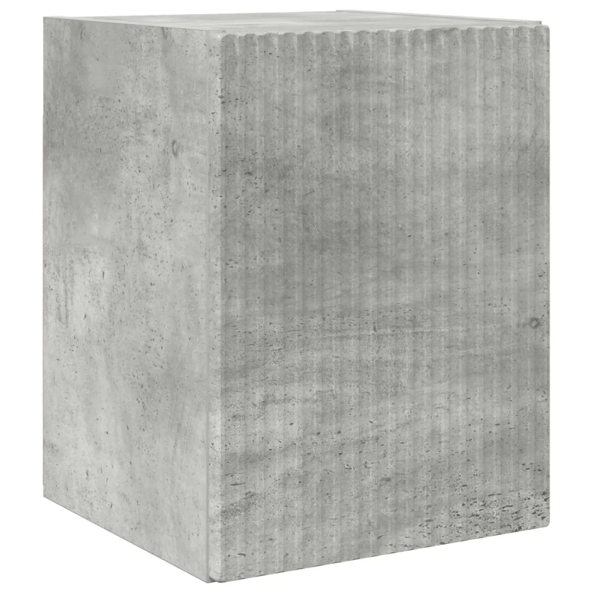 Ensemble meuble TV 4 pc Gris béton Bois d’ingénierie - XIOS