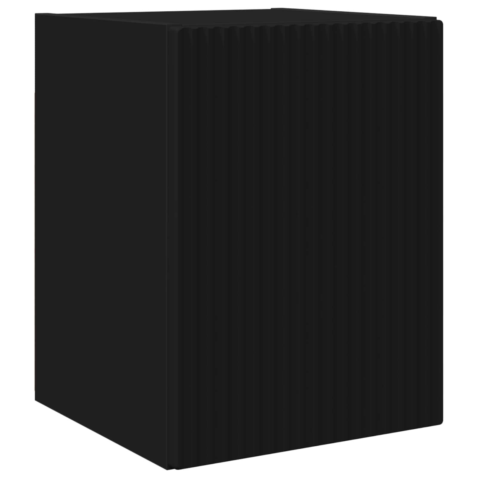 Ensemble meuble TV Montage mural 4 pcs Noir Bois d'ingénierie - XIOS