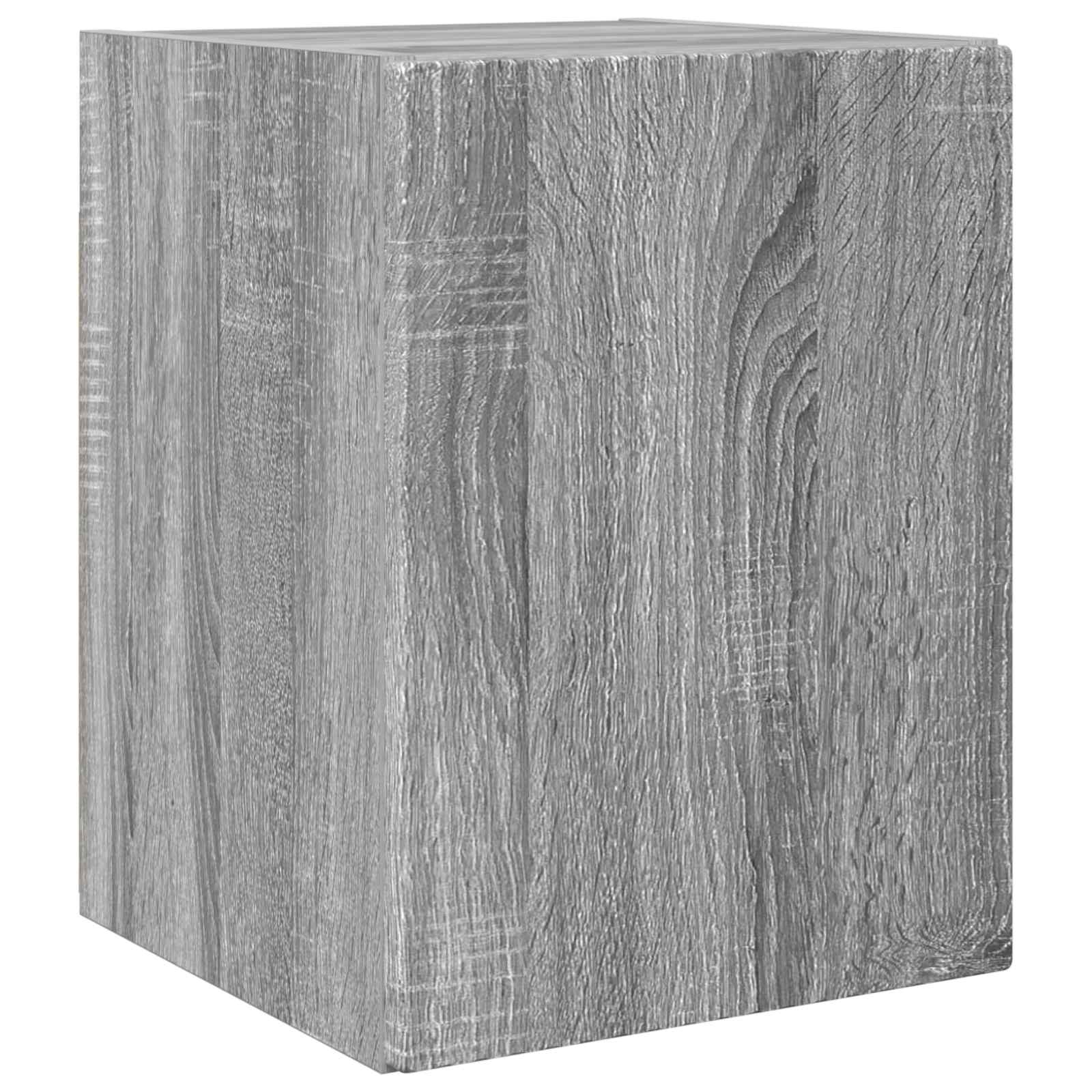 Ensemble meuble TV 4 pcs Gris Sonoma Bois d'ingénierie - XIOS