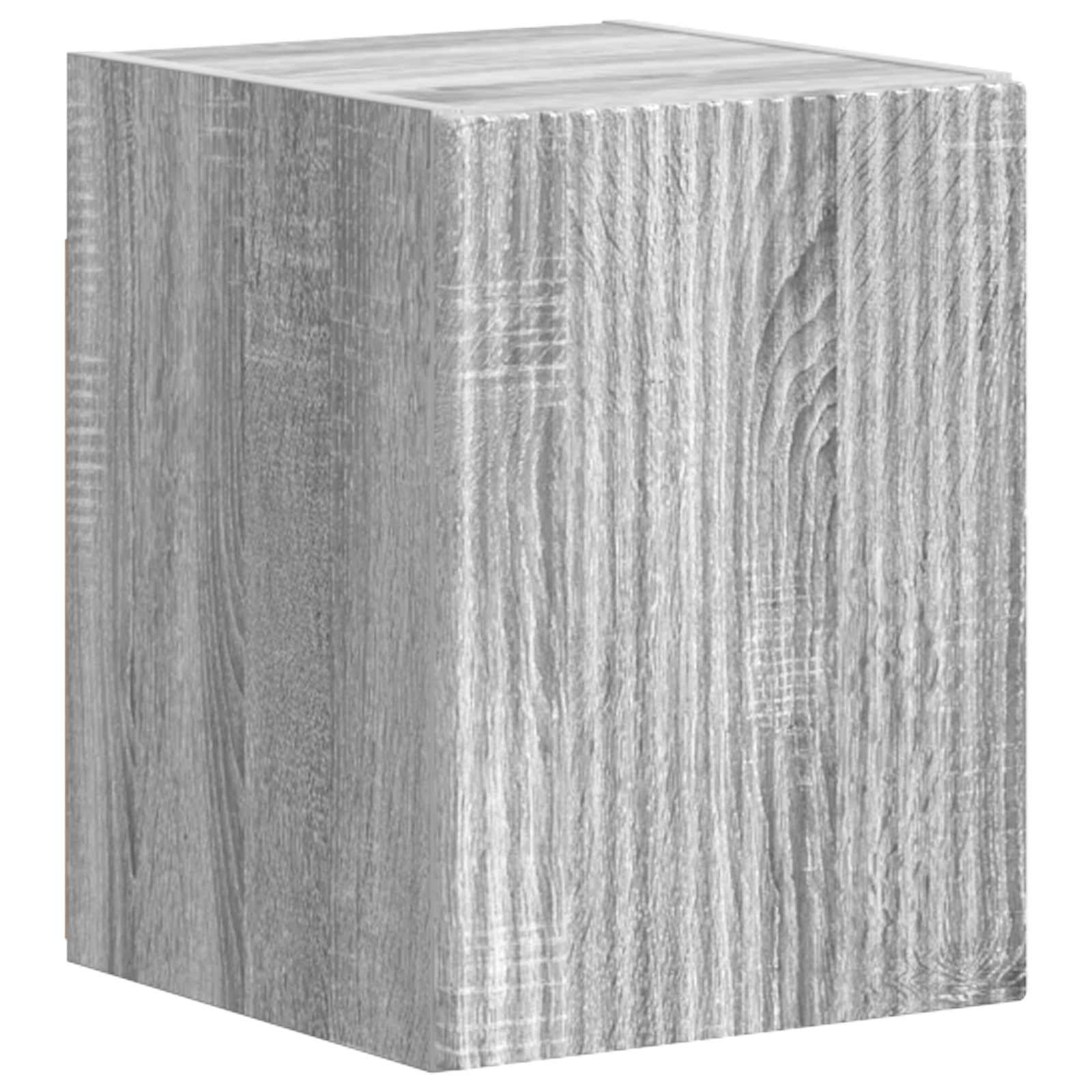 Ensemble meuble TV 4 pcs Gris Sonoma Bois d'ingénierie - XIOS