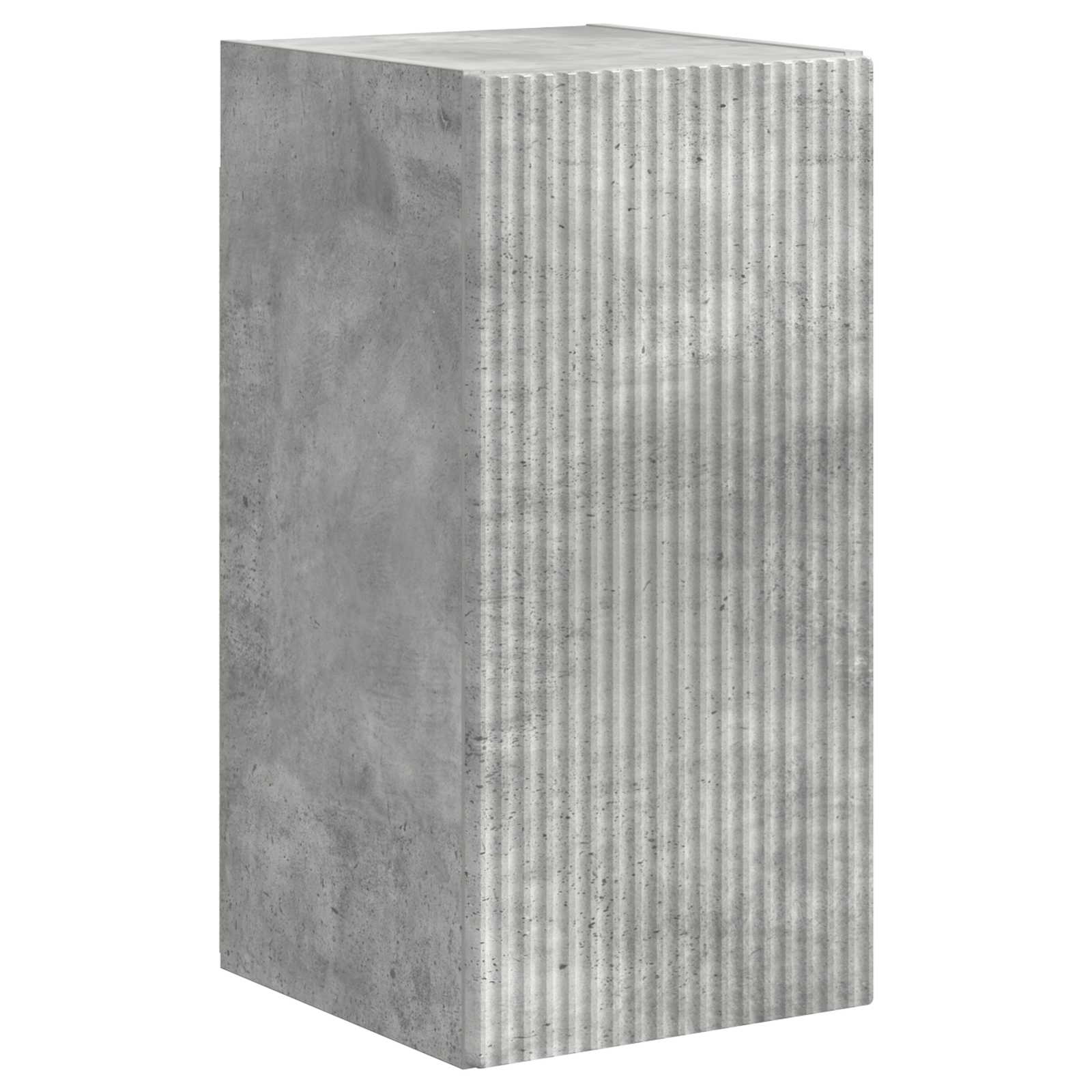 Ensemble meuble TV 4 pcs Gris béton Bois d'ingénierie - XIOS