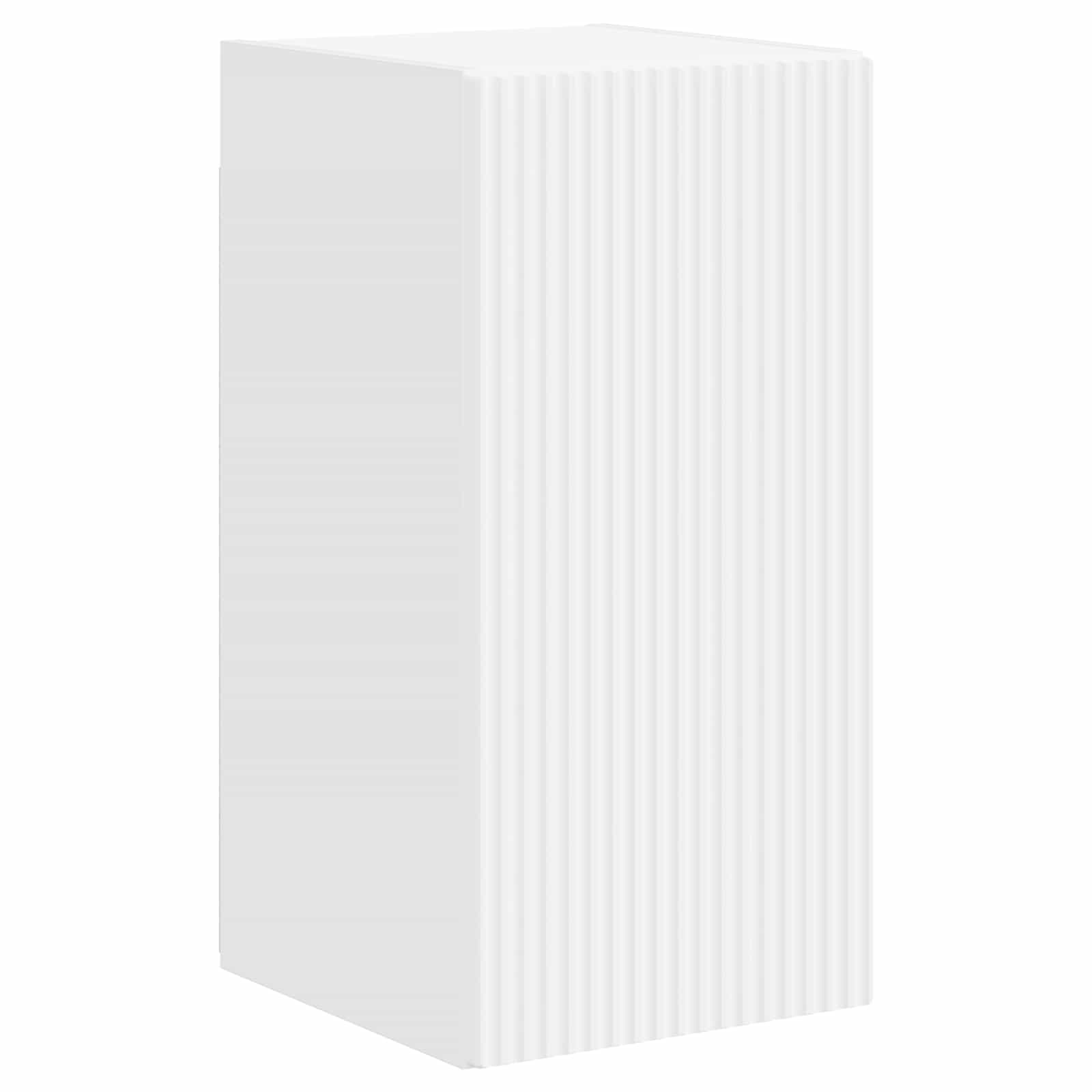 Ensemble meuble TV 4 pcs Blanc brillant Bois d'ingénierie - XIOS