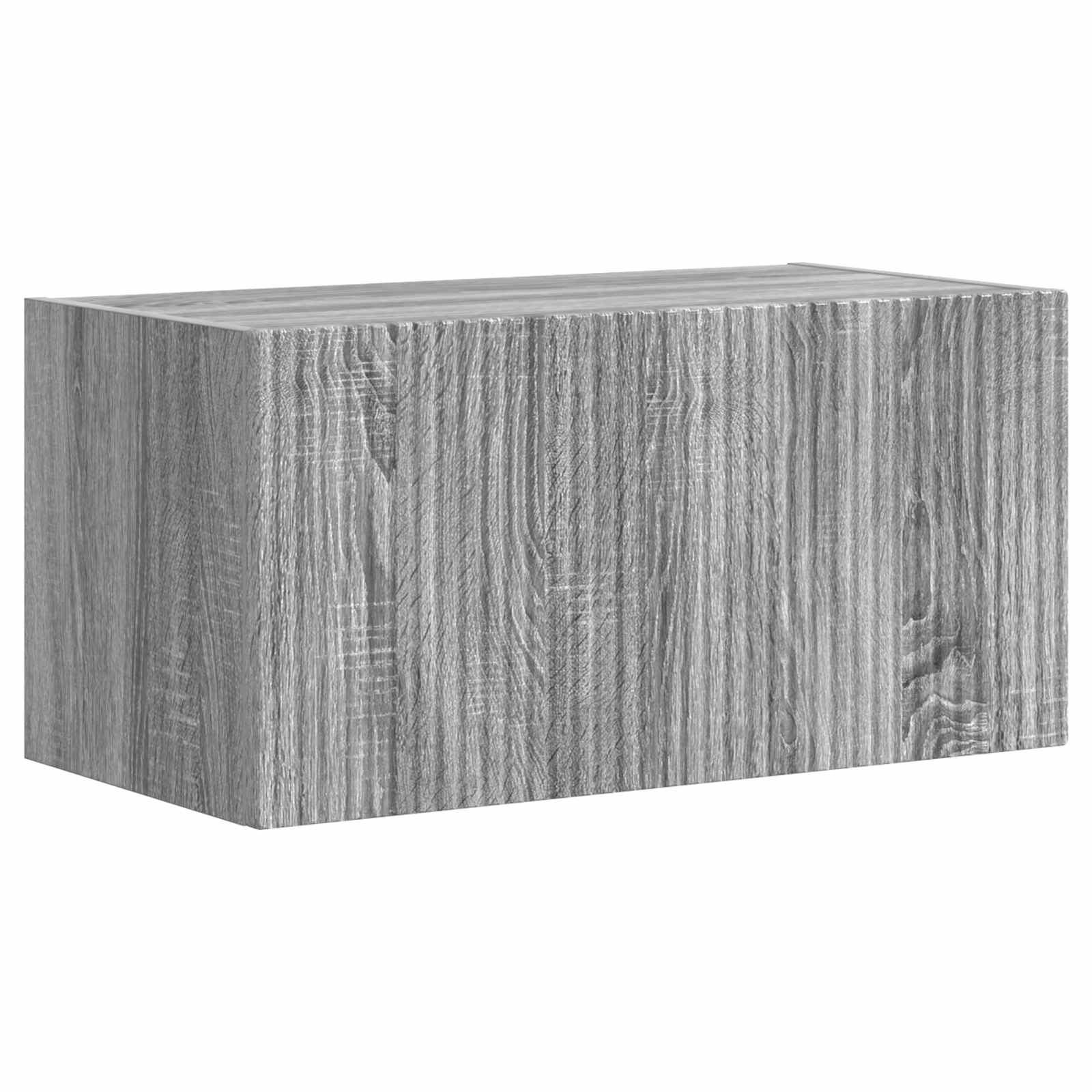 Ensemble meuble TV 4 pcs Gris Sonoma Bois d'ingénierie - XIOS