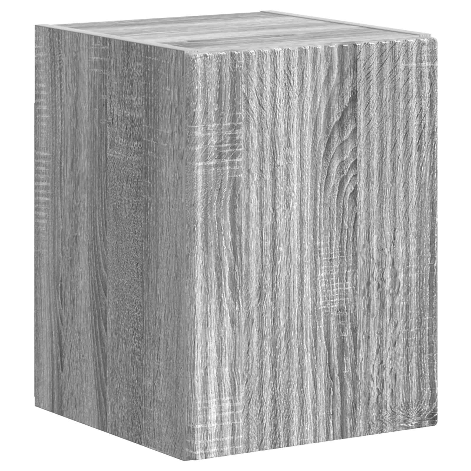 Ensemble meuble TV 4 pcs Gris Sonoma Bois d'ingénierie - XIOS