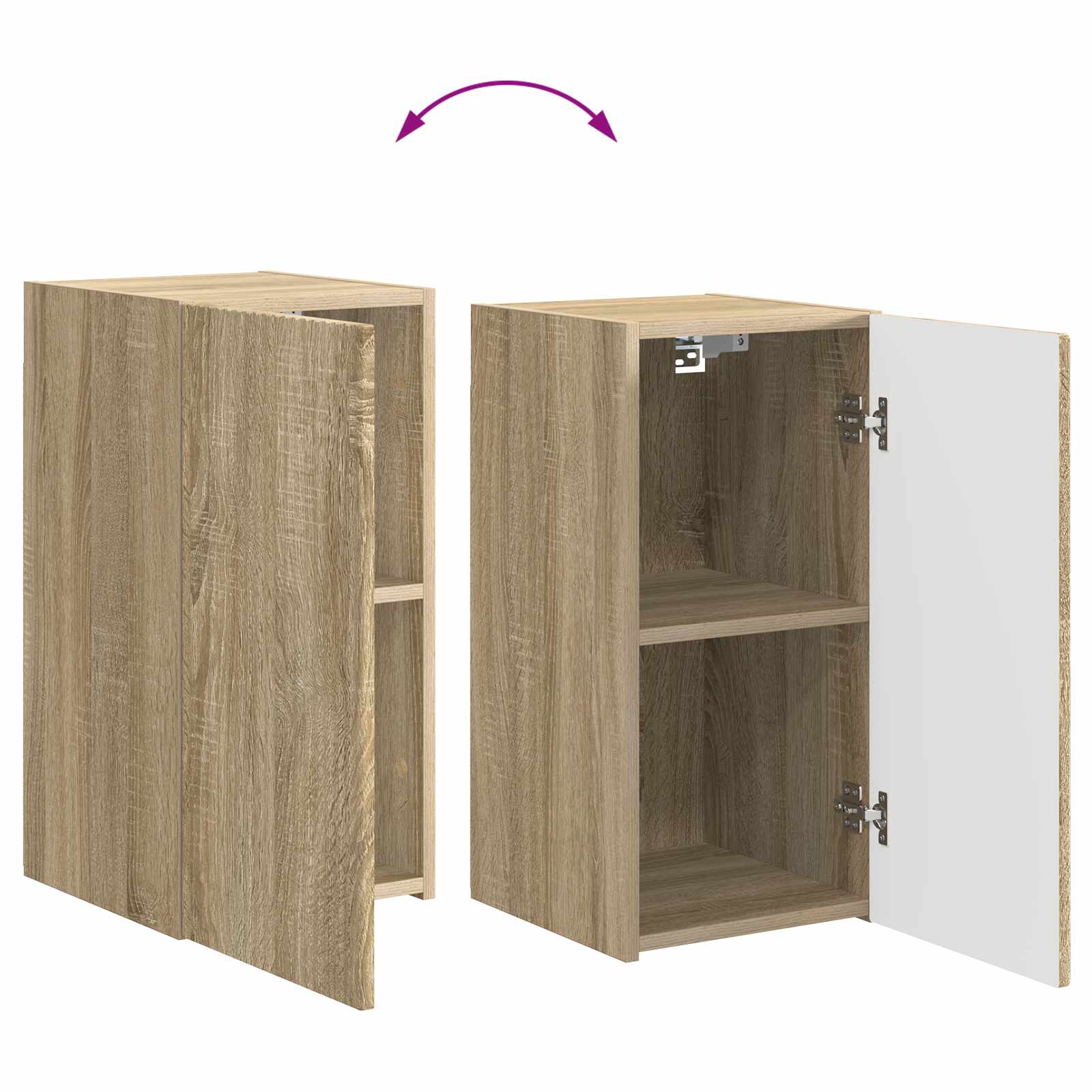 Ensemble meuble TV 5 pcs Chêne Sonoma Bois d'ingénierie - XIOS