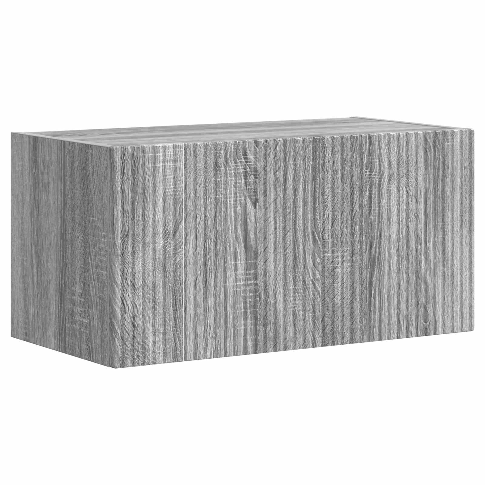 Ensemble meuble TV 4 pcs Gris Sonoma Bois d'ingénierie - XIOS