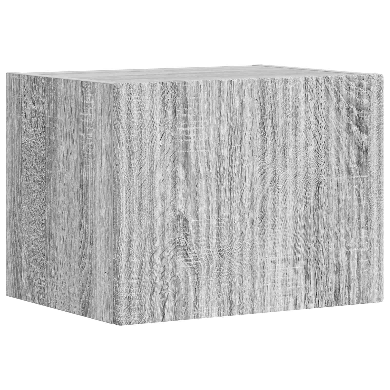 Ensemble meuble TV 5 pcs Gris Sonoma Bois d'ingénierie - XIOS