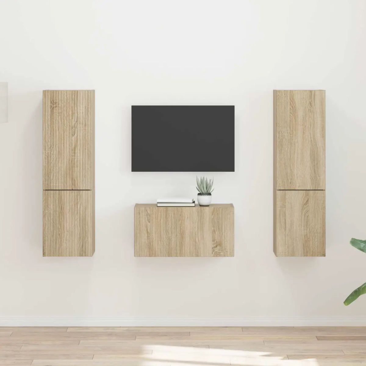 Ensemble meuble TV 5 pc Chêne Sonoma Bois d’ingénierie - XIOS
