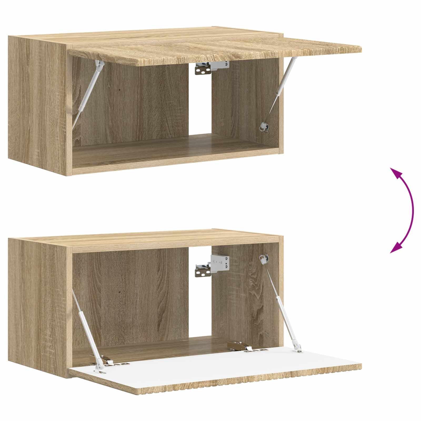 Ensemble meuble TV 5 pcs Chêne Sonoma Bois d'ingénierie - XIOS