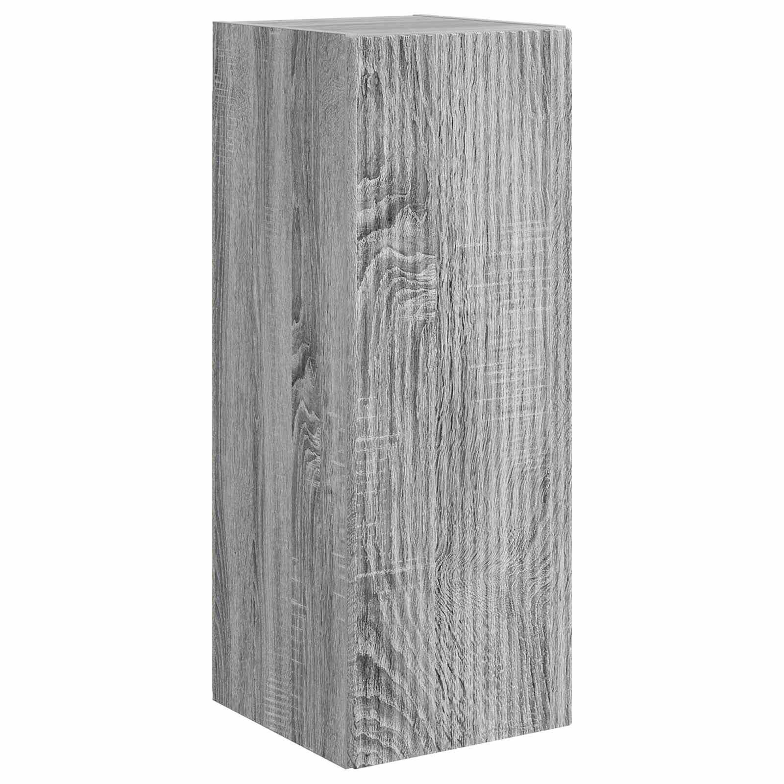 Ensemble meuble TV 4 pcs Gris Sonoma Bois d'ingénierie - XIOS