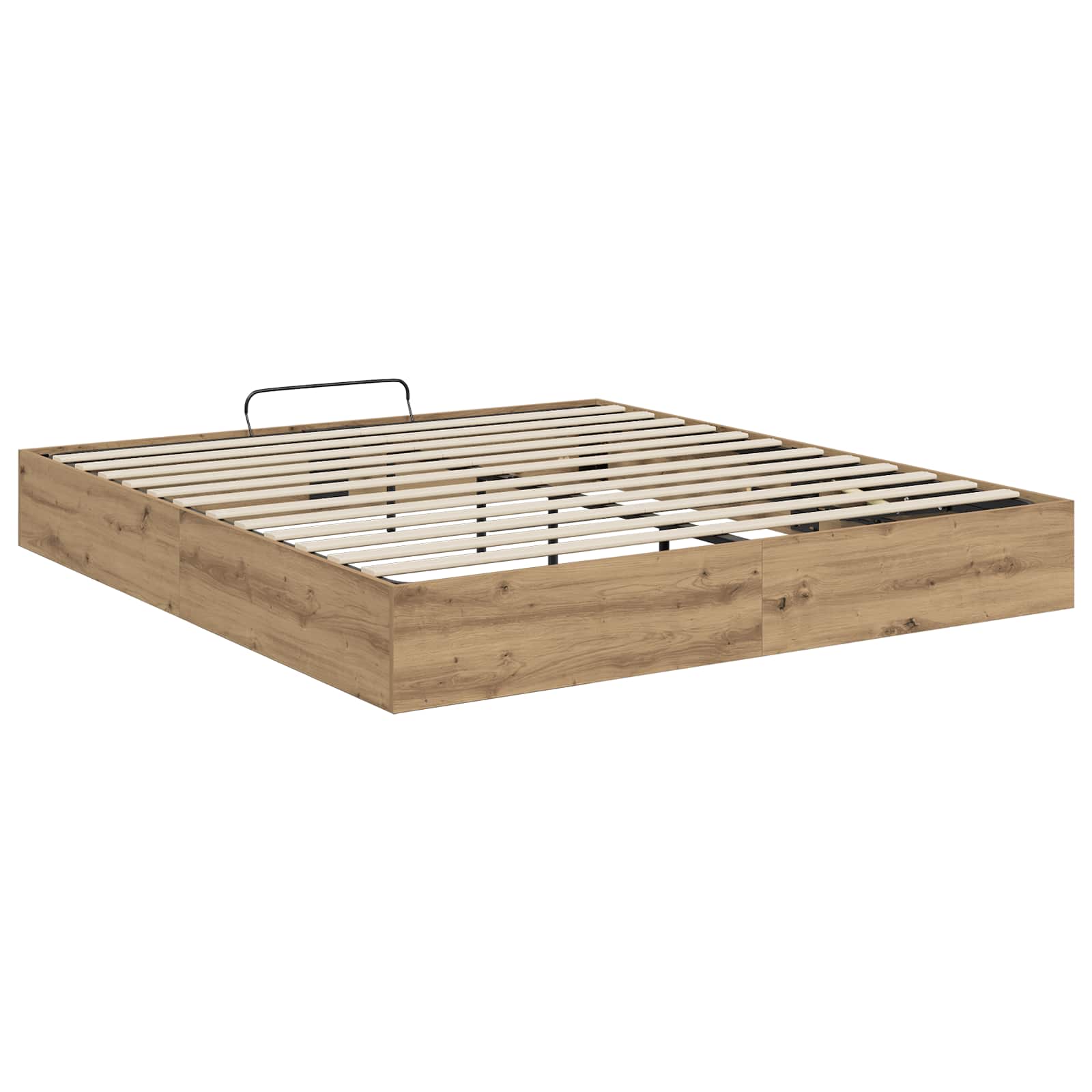 Cadre de lit ottoman Chêne artisan 203 x 160 x 25 cm - XIOS